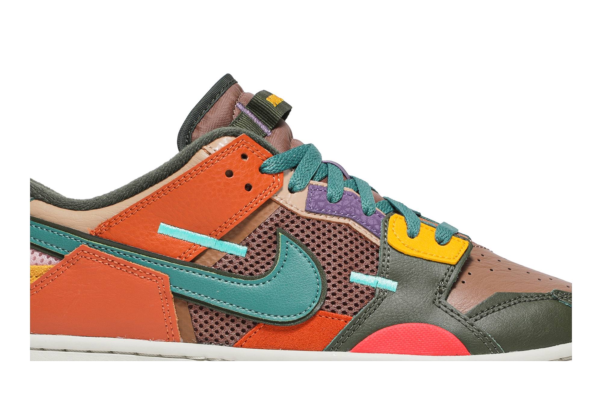Nike Dunk Low Scrap 'Archeo Brown' DB0500-200 - Image 2