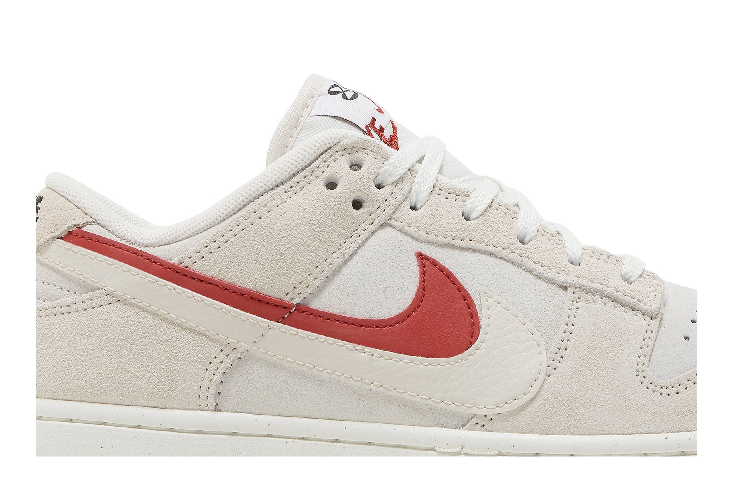 (Women) Nike Dunk Low SE '85' - Double Swoosh Sail Orange DO9457-100 - Image 2