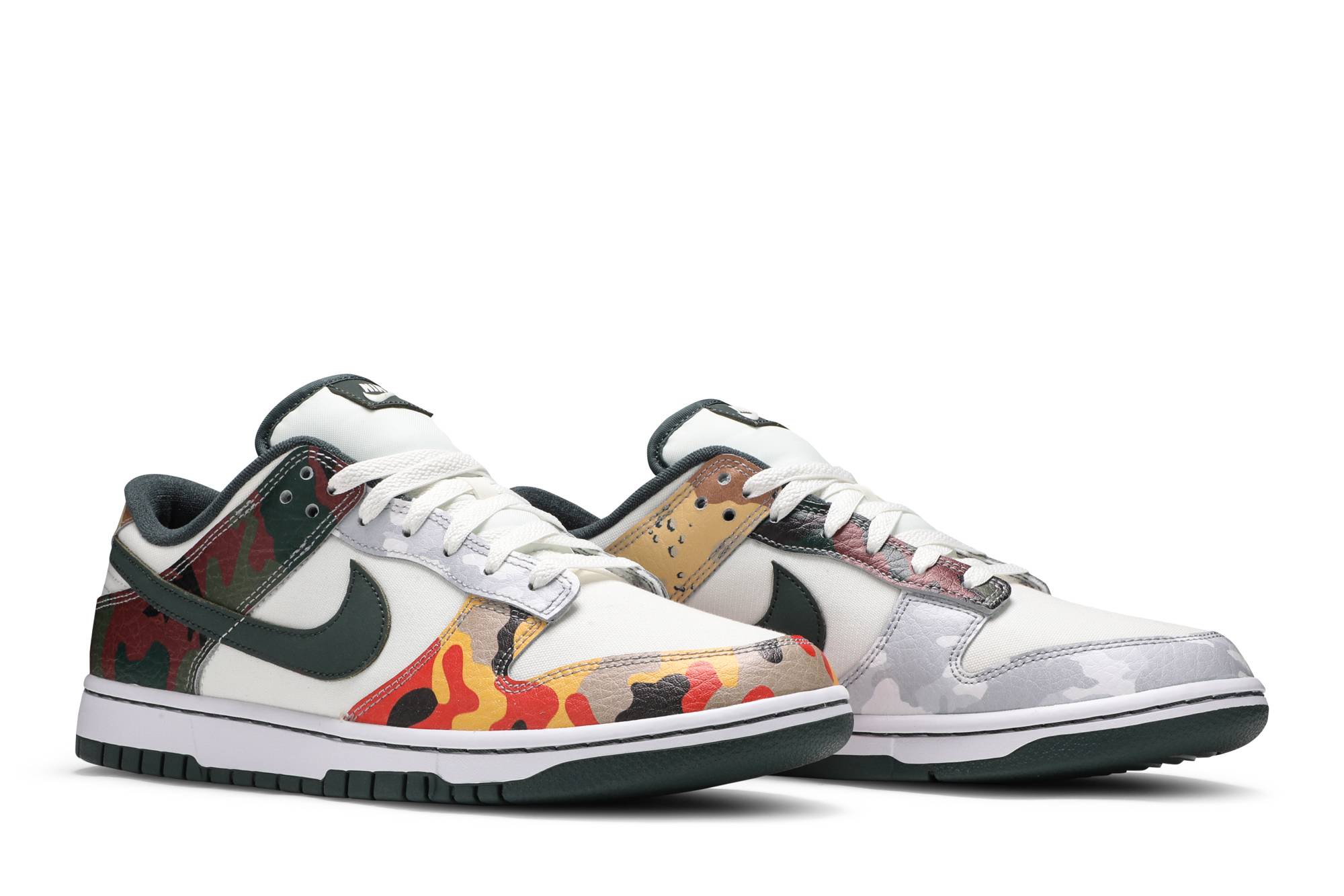 Nike Dunk Low SE Multi-Camo DH0957-100 Moroen - Image 8