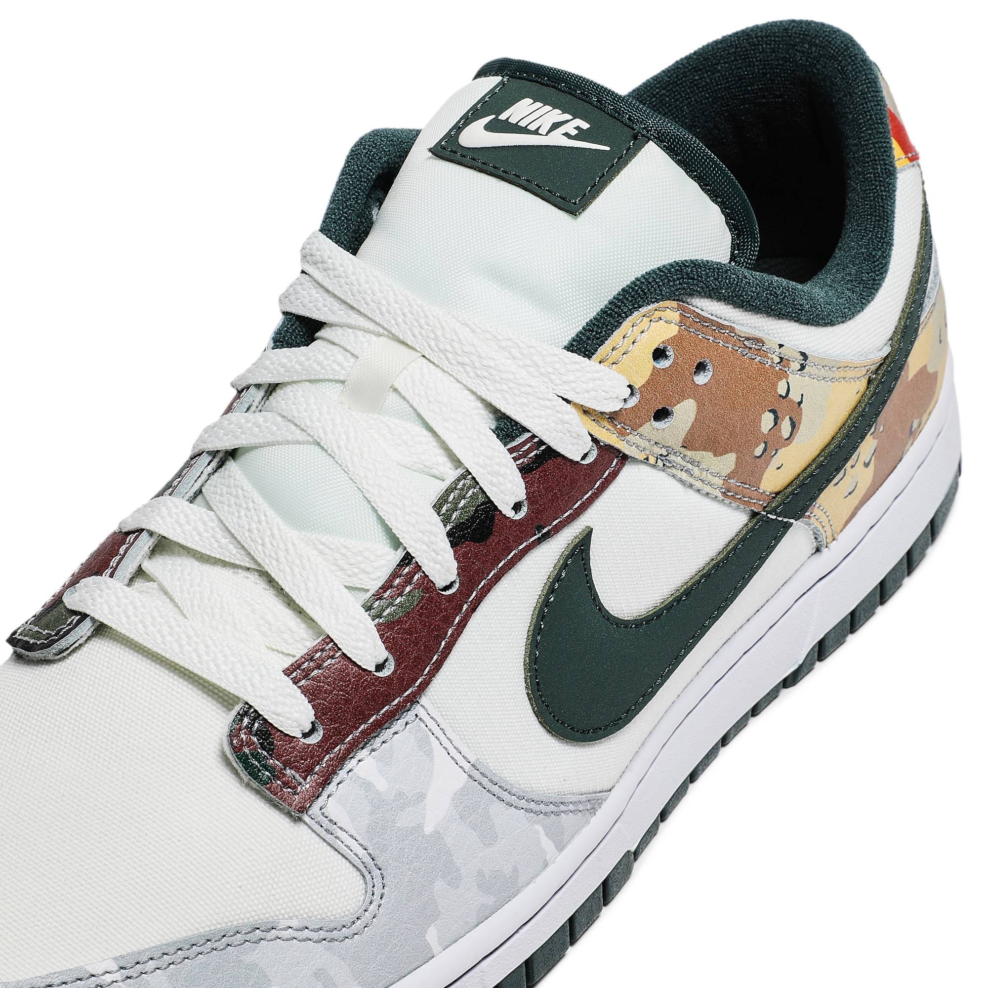 Nike Dunk Low SE Multi-Camo DH0957-100 Moroen - Image 9