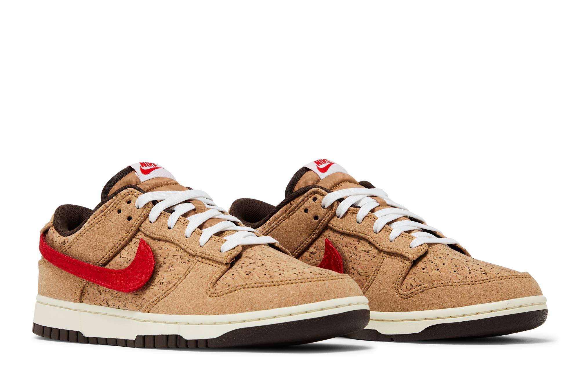 CLOT x Nike Dunk Low SP Flax FN0317-121 Moroen - Image 8