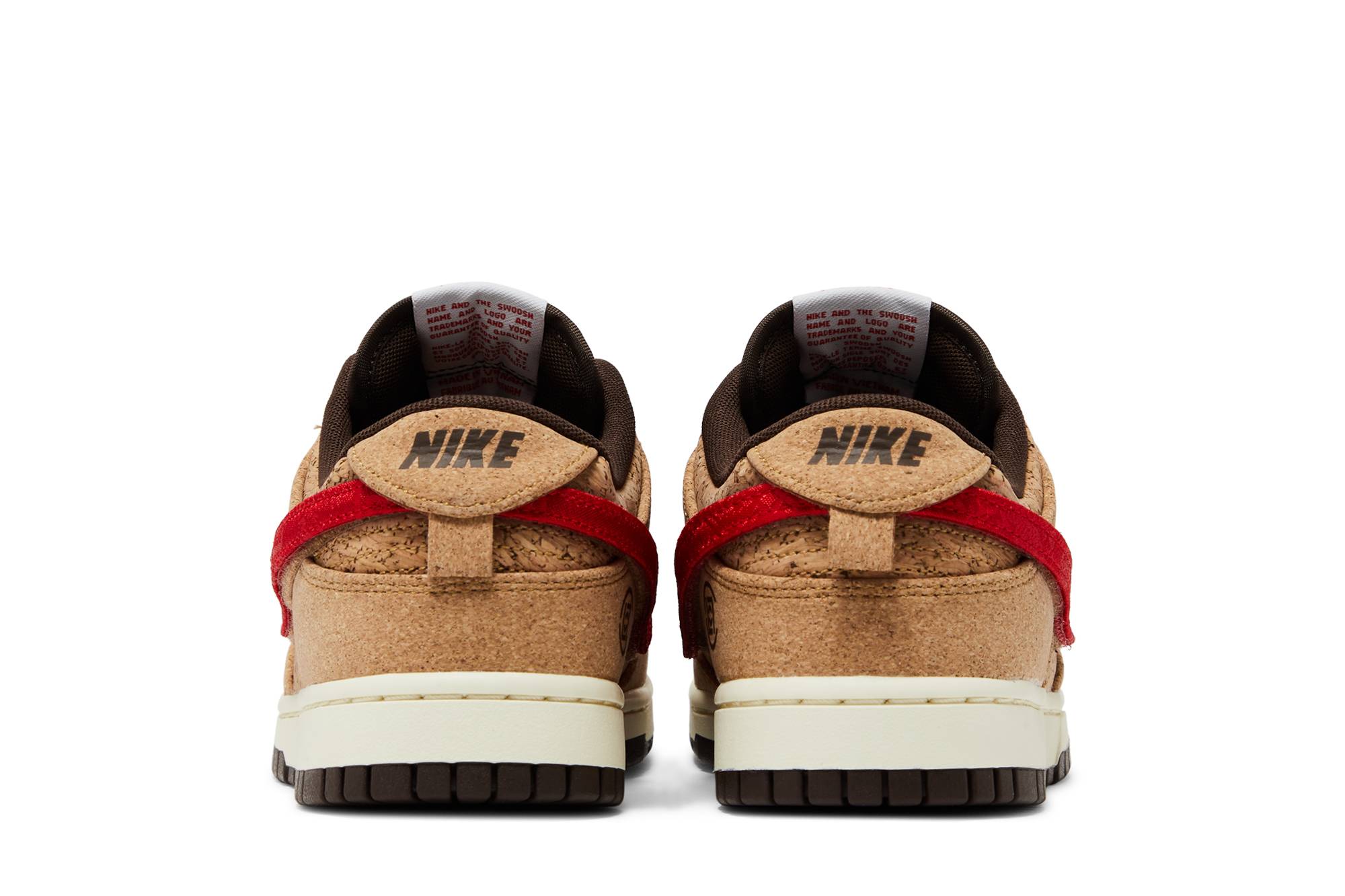 CLOT x Nike Dunk Low SP Flax FN0317-121 Moroen - Image 6