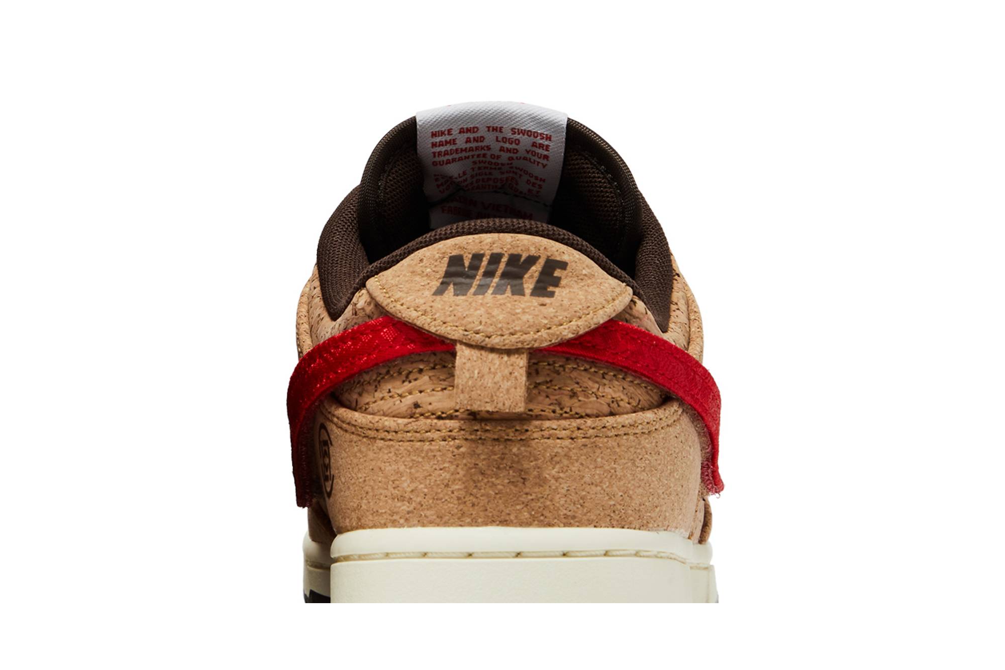 CLOT x Nike Dunk Low SP Flax FN0317-121 Moroen - Image 7