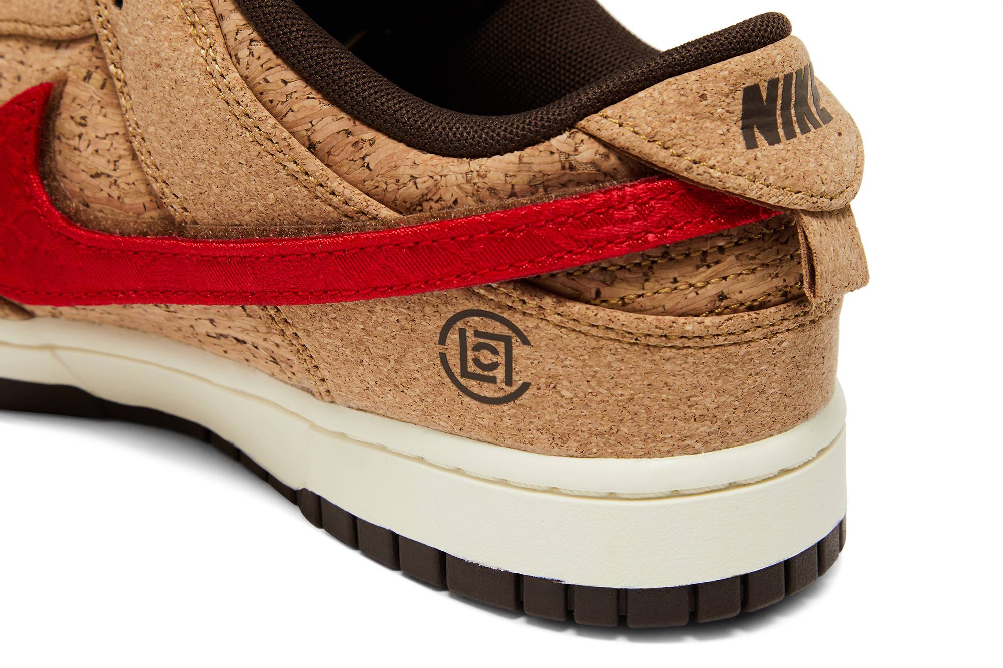 CLOT x Nike Dunk Low SP Flax FN0317-121 Moroen - Image 9