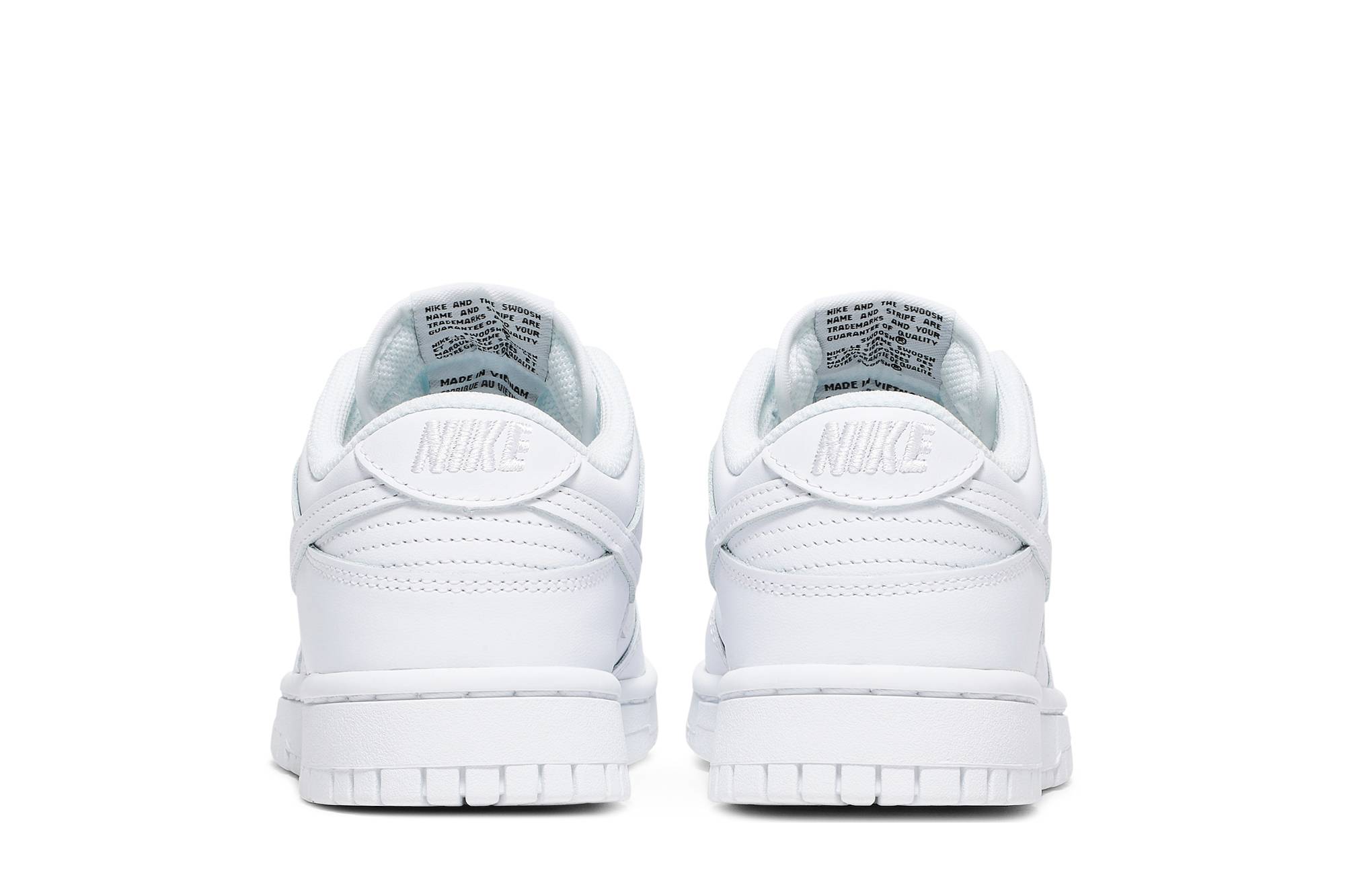 (Women) Nike Dunk Low Triple White DD1503-109 Moroen - Image 6