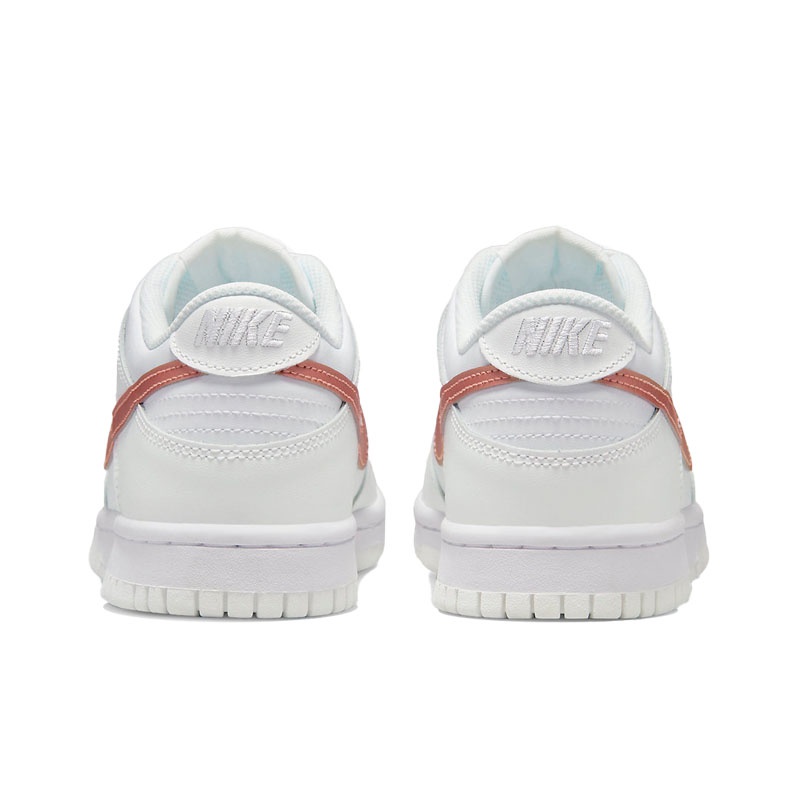 (Grade School) Nike Dunk Low 'White Pink' DH9765-100 - Image 5