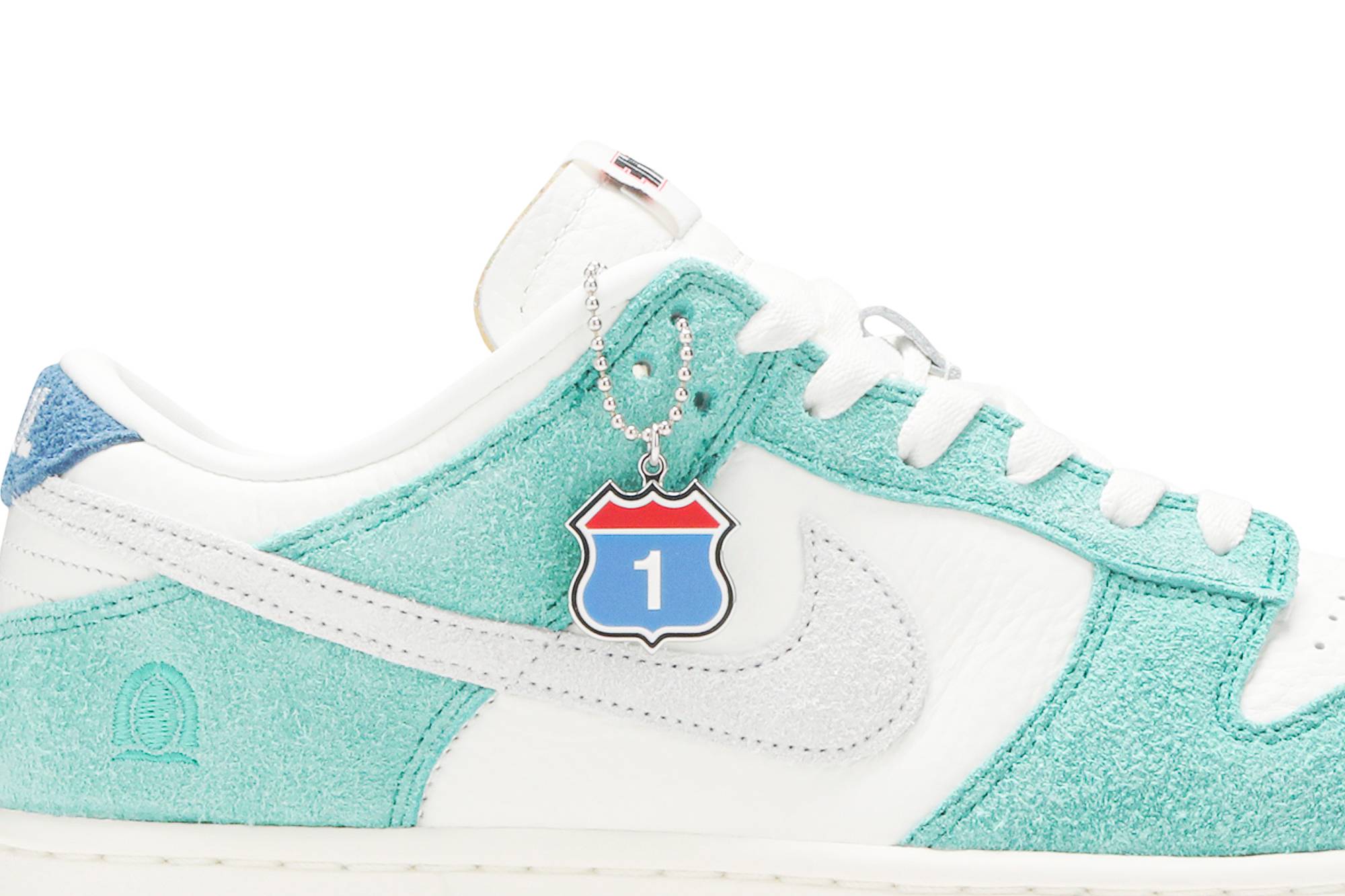 Kasina x Nike Dunk Low Road Sign CZ6501-101 Moroen - Image 2