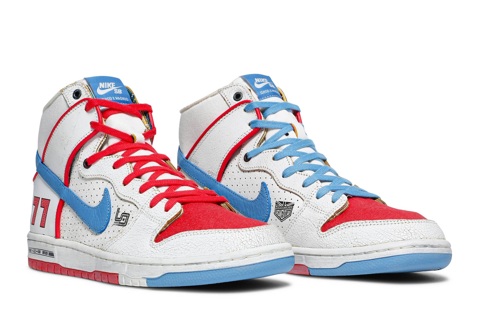 Ishod Wair x Magnus Walker x Nike SB Dunk High Pro Urban Outlaw DH7683-100 Moroen - Image 7