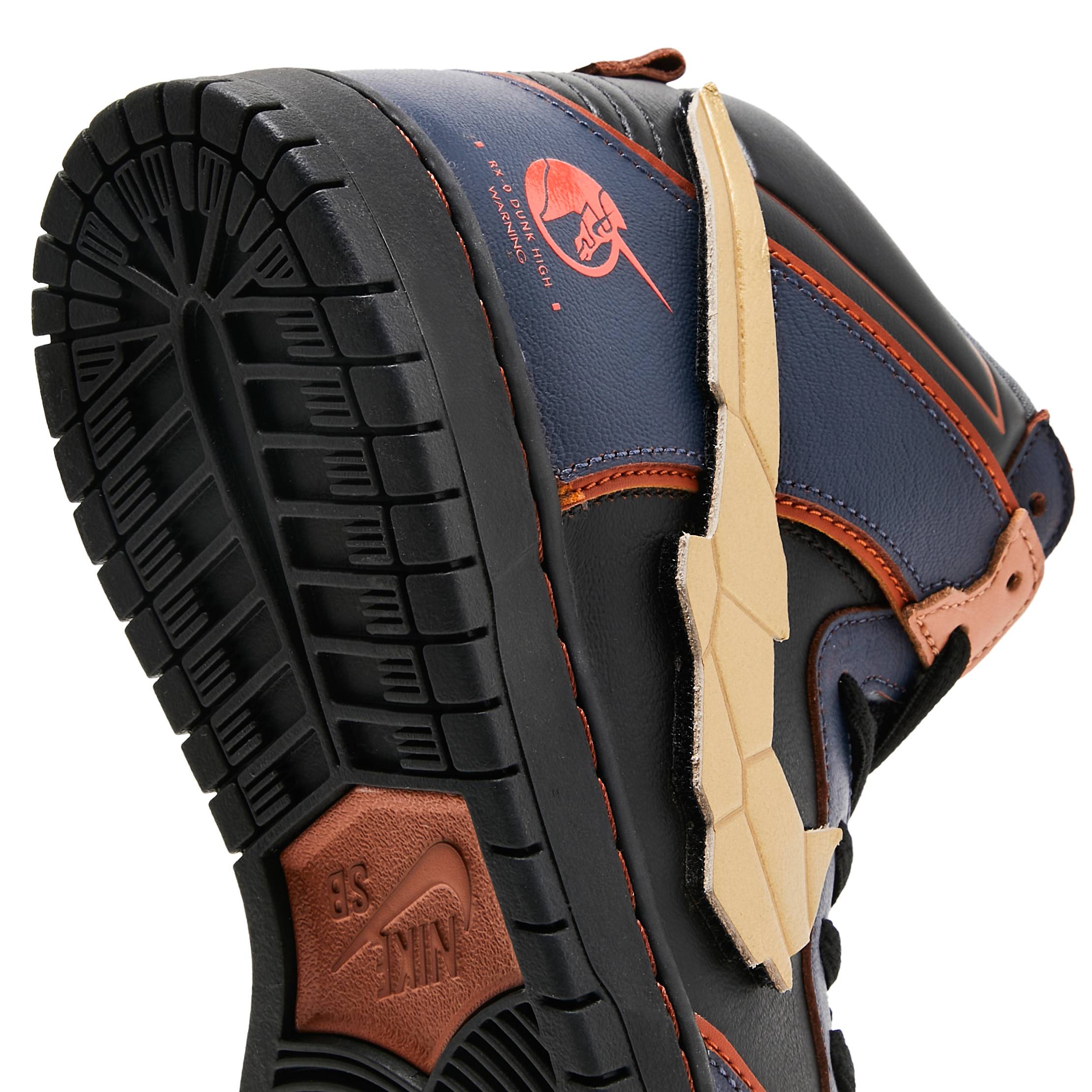 Gundam x Nike SB Dunk High 'Project Unicorn - Banshee Norn' DH7717-400 - Imagem 10