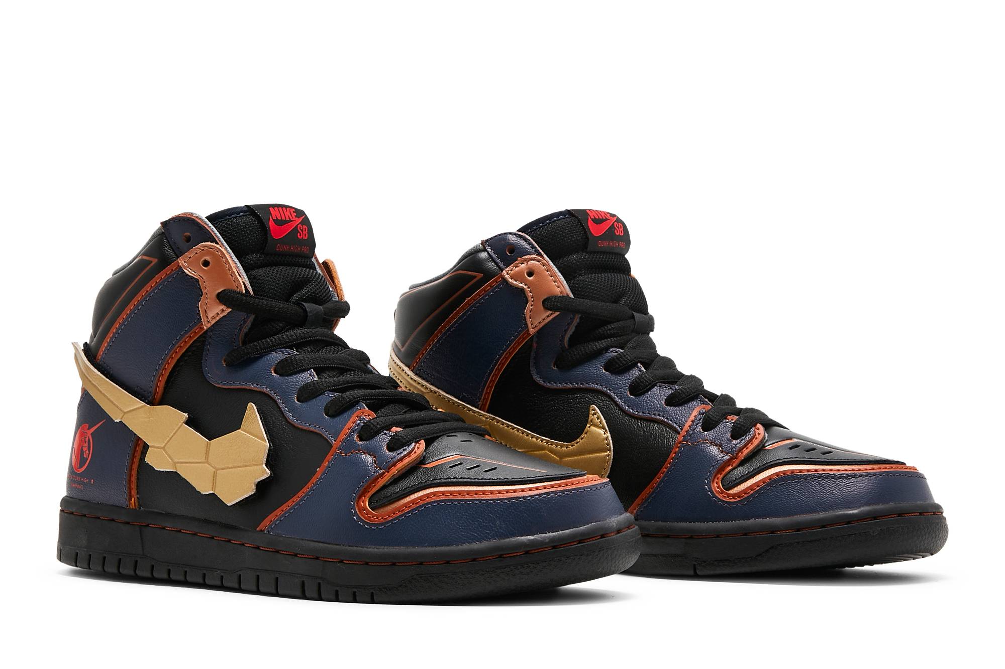 Gundam x Nike SB Dunk High 'Project Unicorn - Banshee Norn' DH7717-400 - Imagem 8