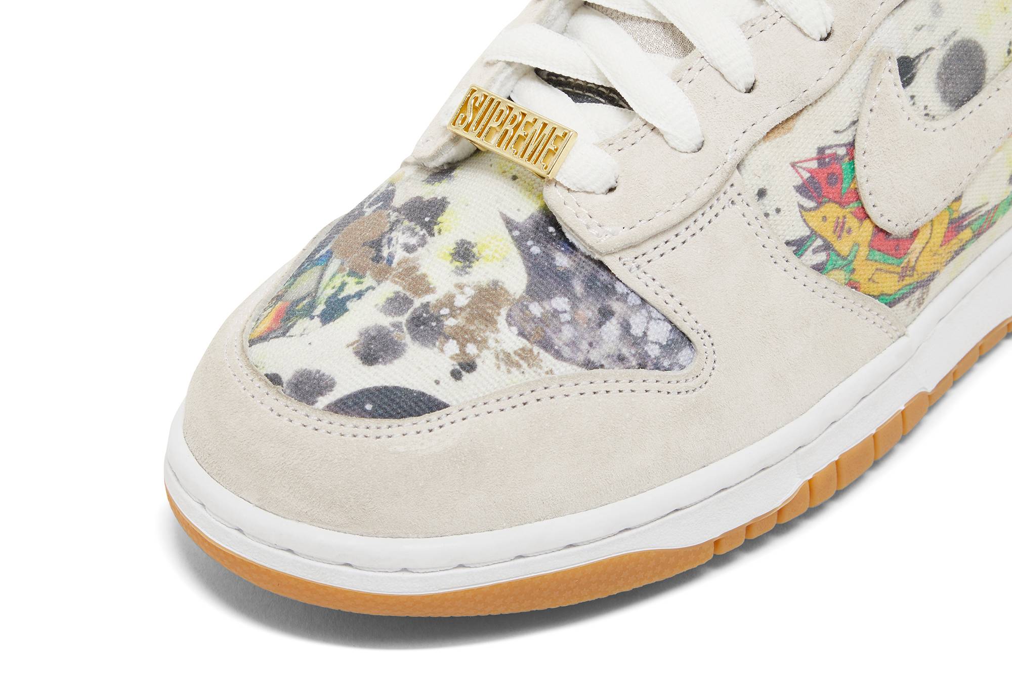 Supreme x Nike SB Dunk High 'Rammellzee' FD8779-100 - Image 9