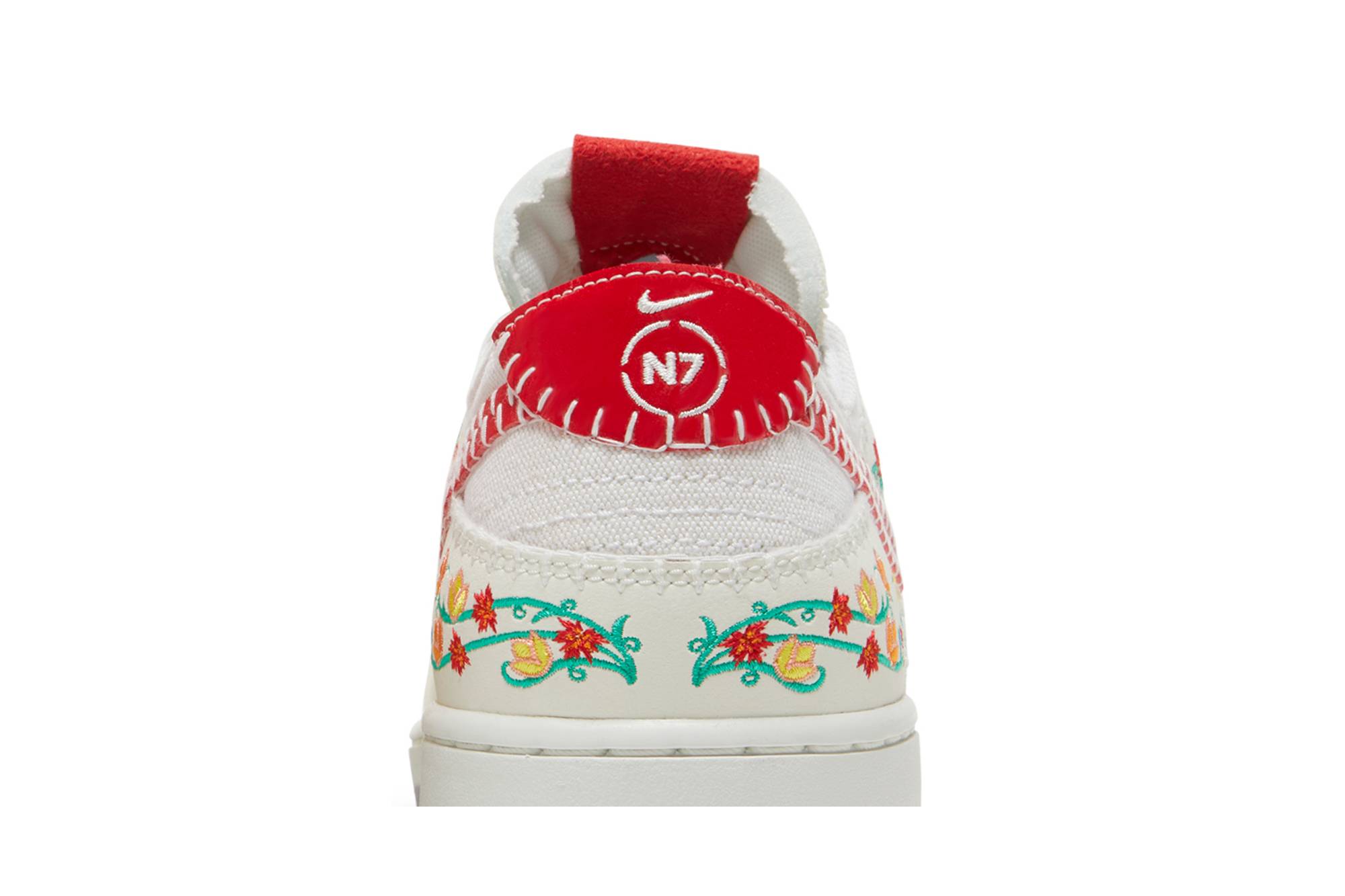 Nike SB Dunk Low Decon 'N7 White Red' FD6951-700 - Image 7