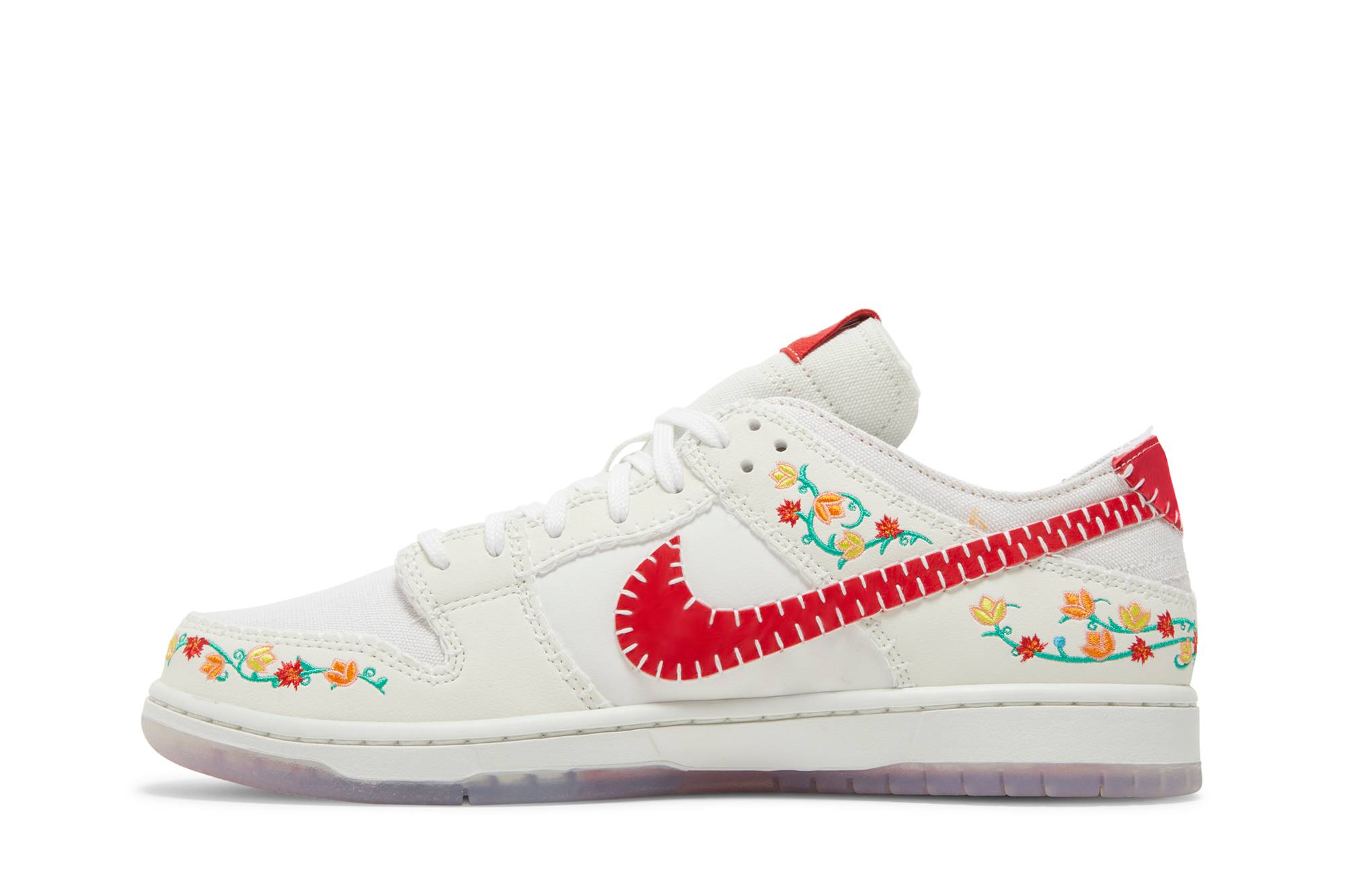 Nike SB Dunk Low Decon 'N7 White Red' FD6951-700 - Image 3