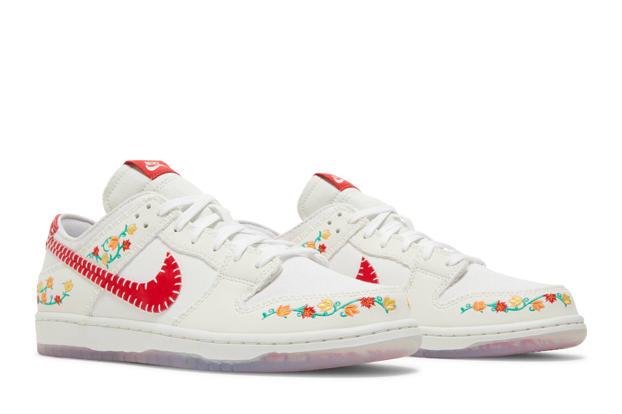 Nike SB Dunk Low Decon 'N7 White Red' FD6951-700 - Image 8