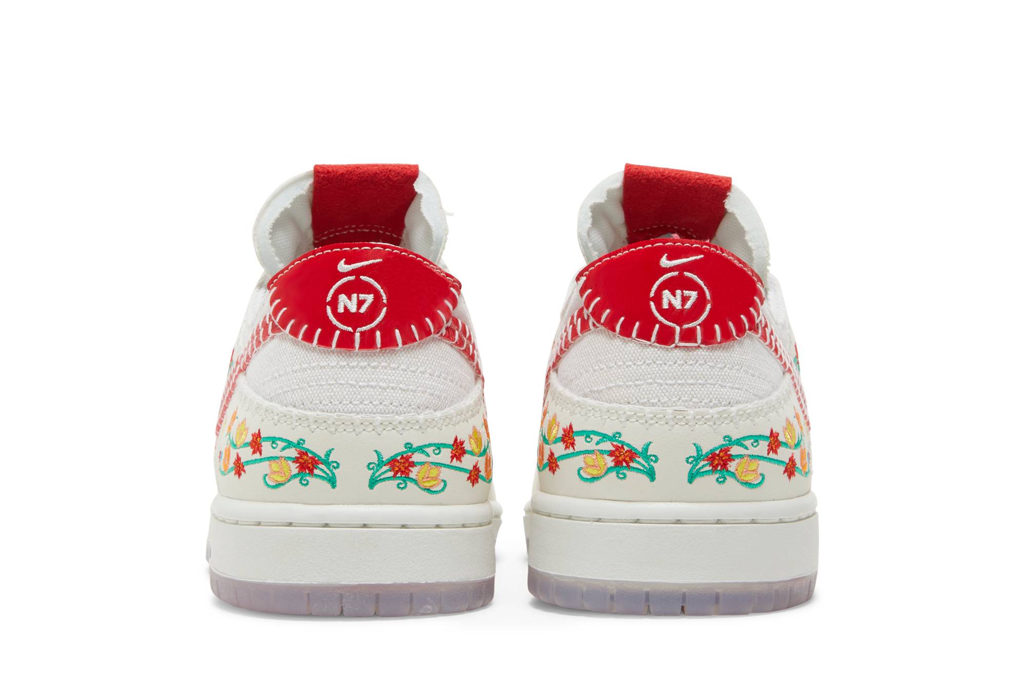 Nike SB Dunk Low Decon 'N7 White Red' FD6951-700 - Image 6
