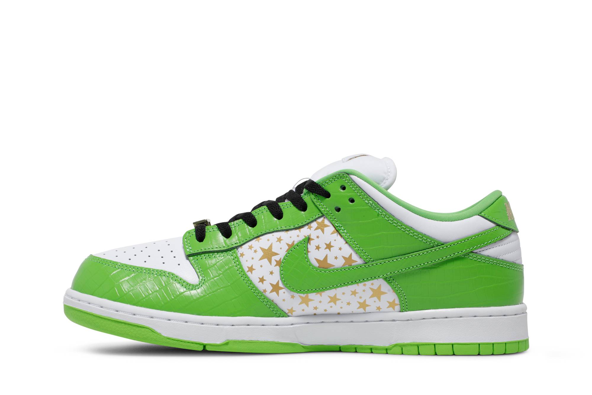 Supreme x Nike SB Dunk Low OG QS Mean Green DH3228-101 Moroen - Image 3