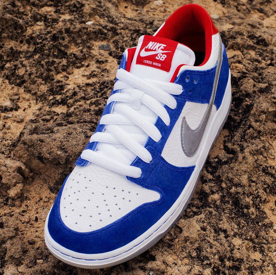 Ishod Wair x Nike SB Dunk Low Pro BMW 839685-416 Moroen - Image 7