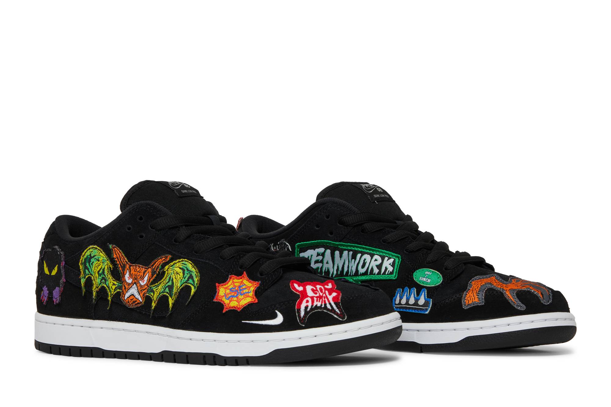 Neckface x Nike SB Dunk Low Pro 'Black' DQ4488-001 - Image 8