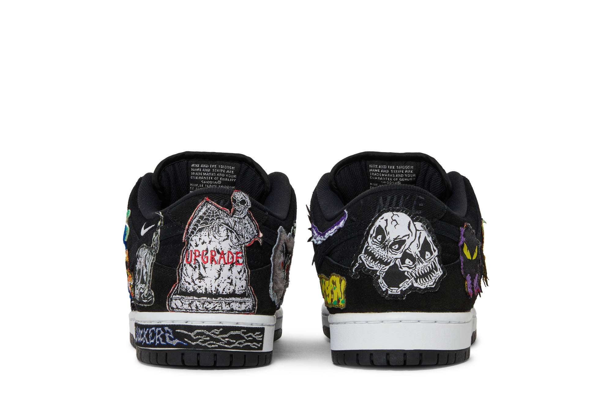 Neckface x Nike SB Dunk Low Pro 'Black' DQ4488-001 - Image 6