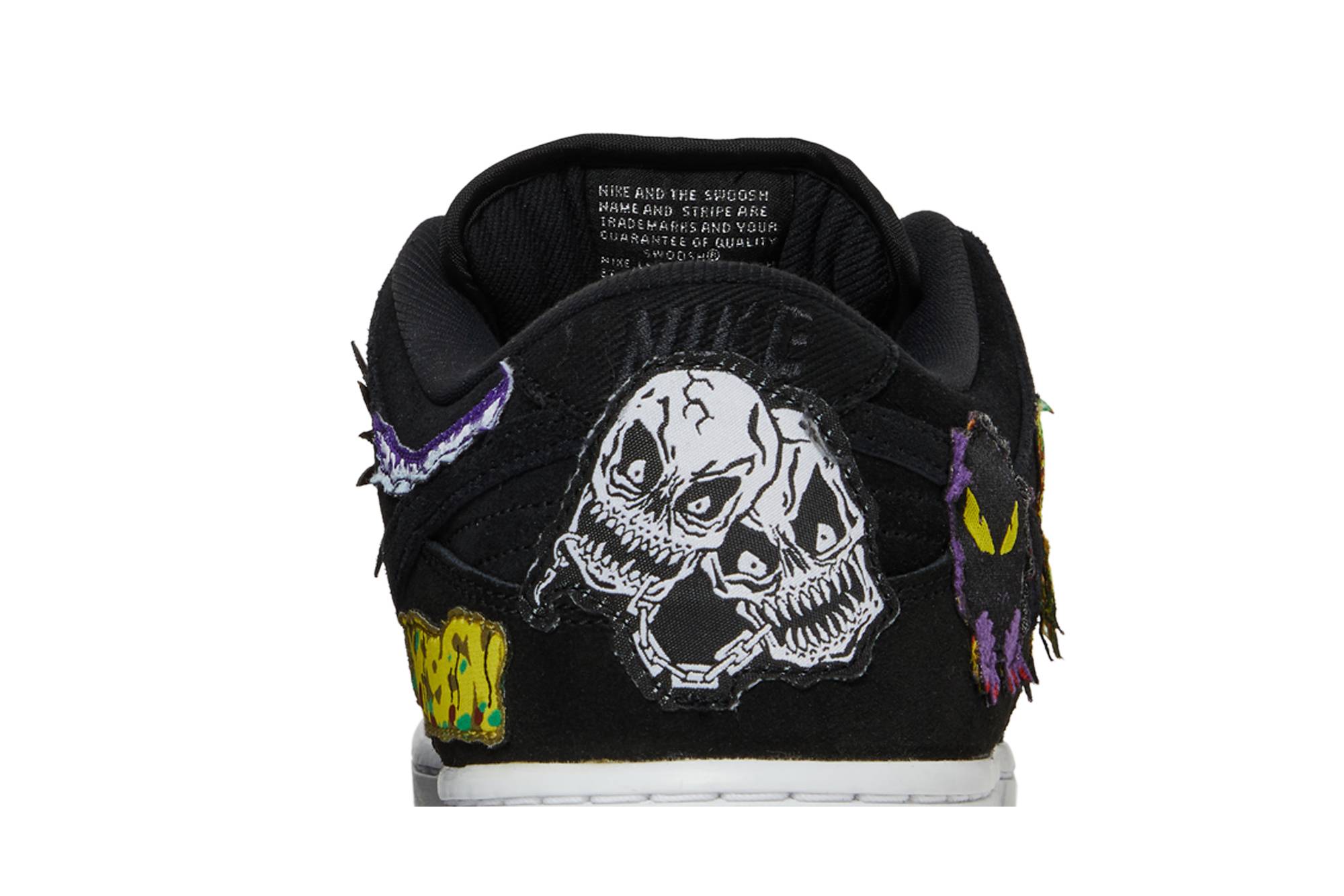 Neckface x Nike SB Dunk Low Pro 'Black' DQ4488-001 - Image 7