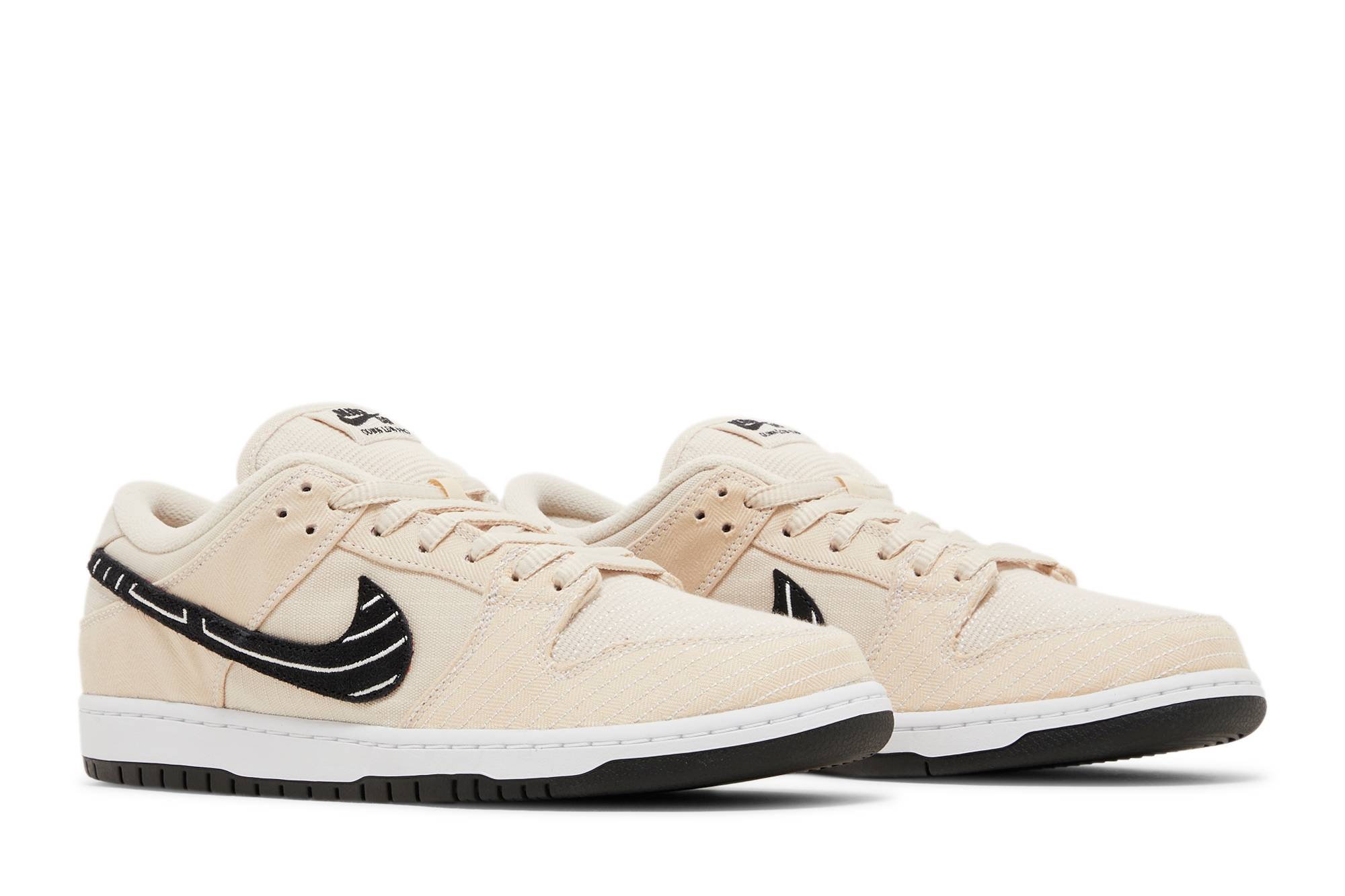 Albino Preto x Nike SB Dunk Low 'Fossil' FD2627-200 - Image 8