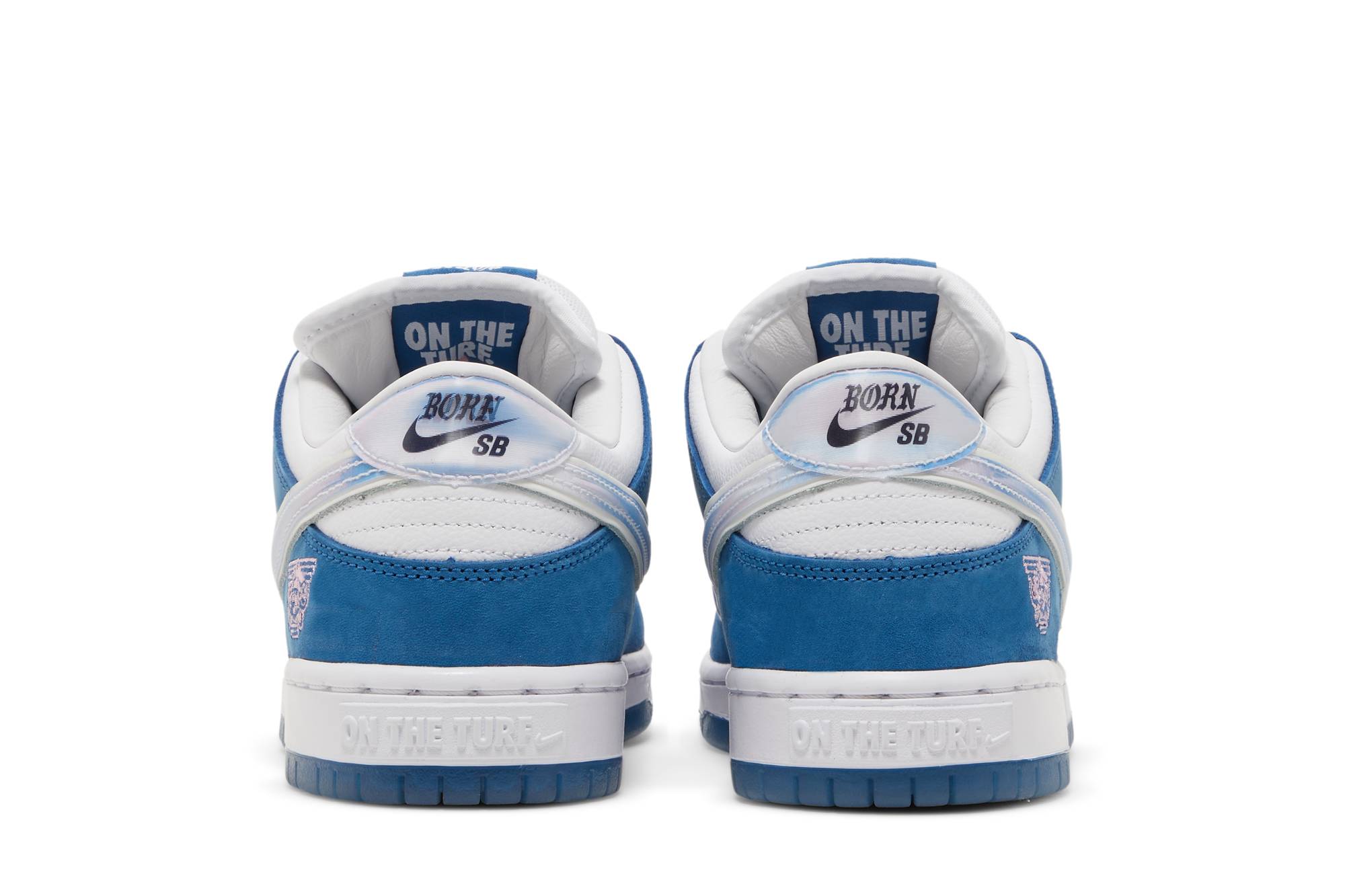 Born x Raised x Nike SB Dunk One Block at a Time FN7819-400 Moroen - Image 6