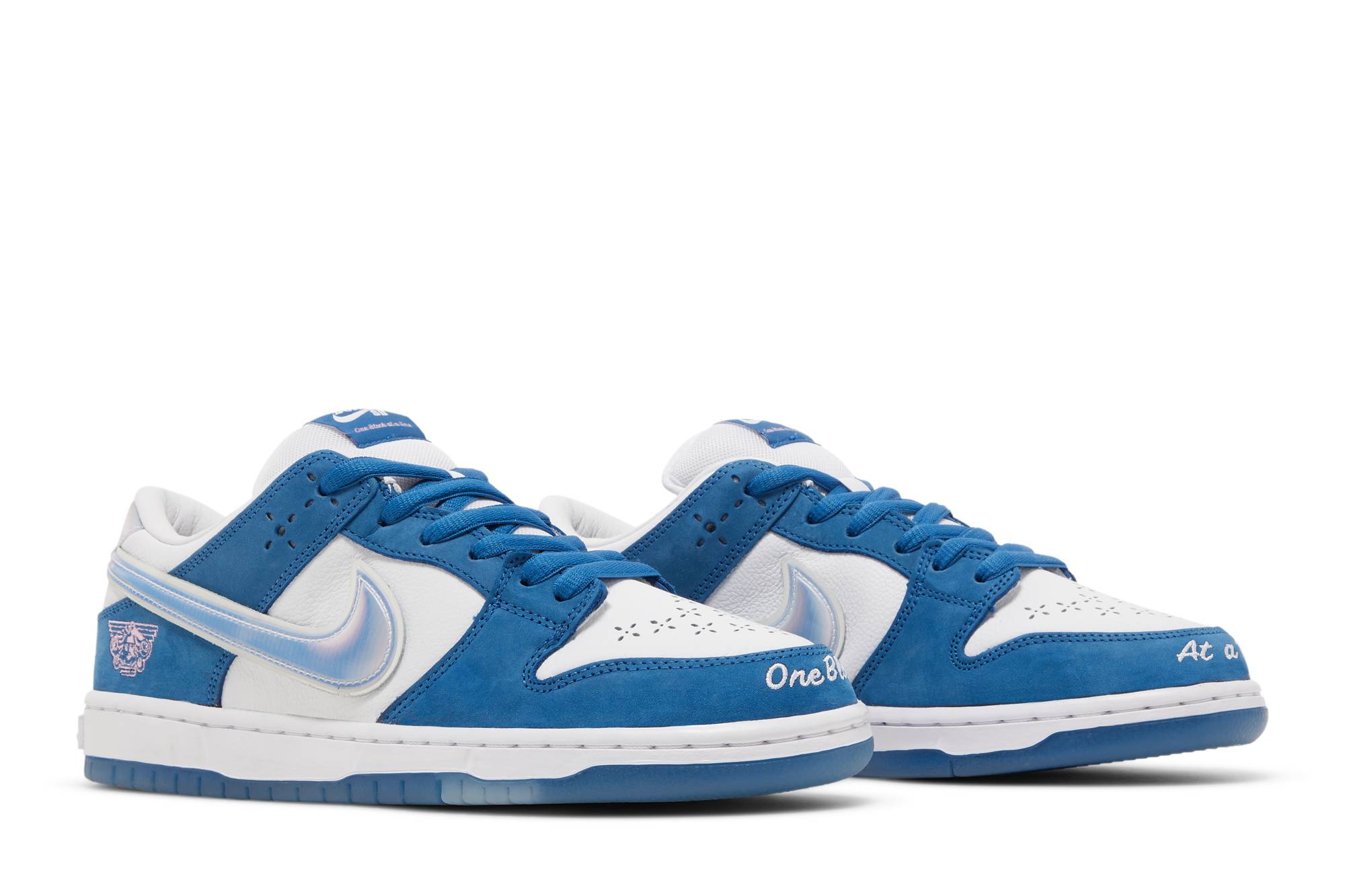 Born x Raised x Nike SB Dunk One Block at a Time FN7819-400 Moroen - Image 8
