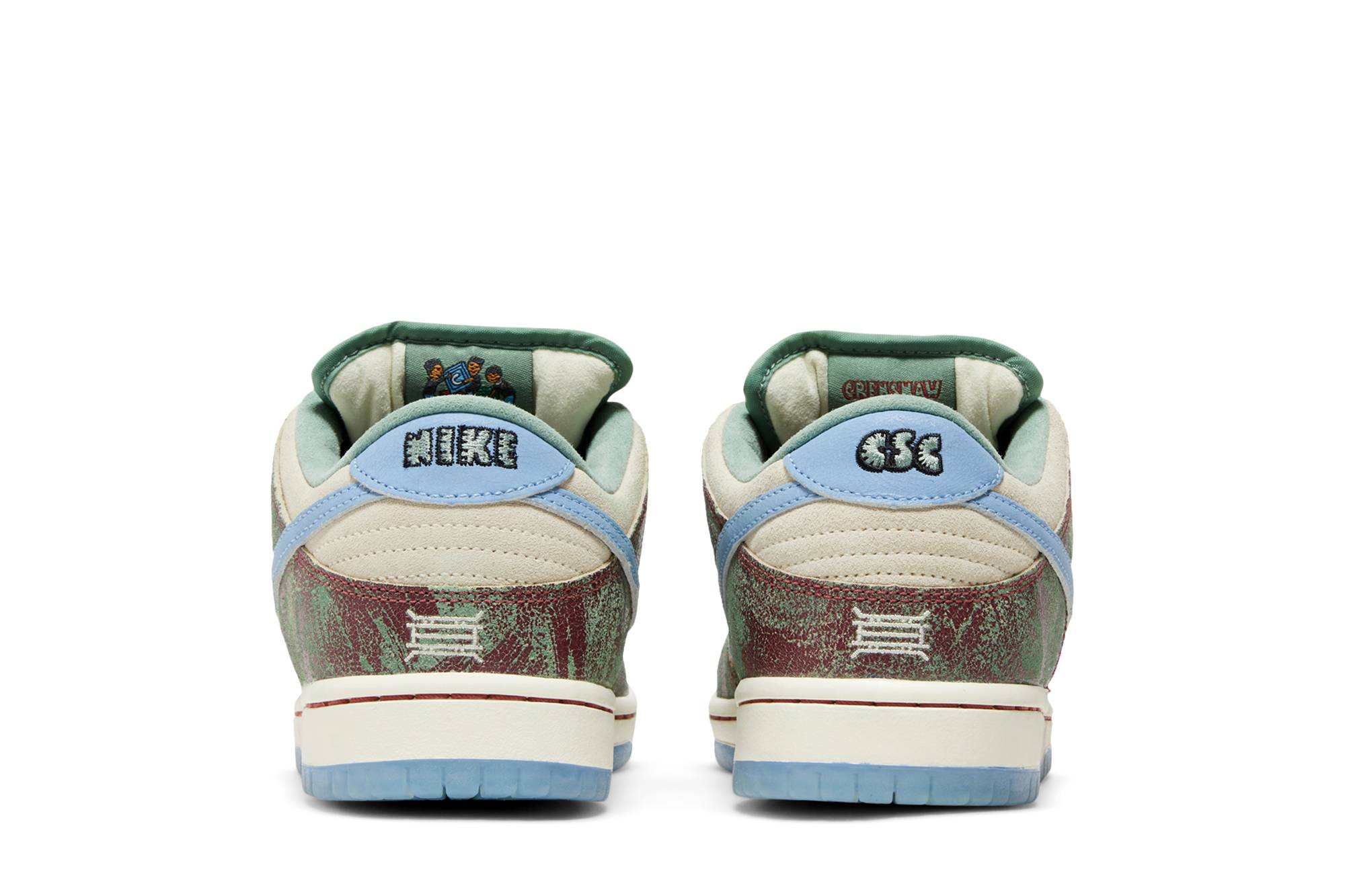 Crenshaw Skate Club x Nike Dunk Low SB 'Multi' FN4193-100 - Image 6