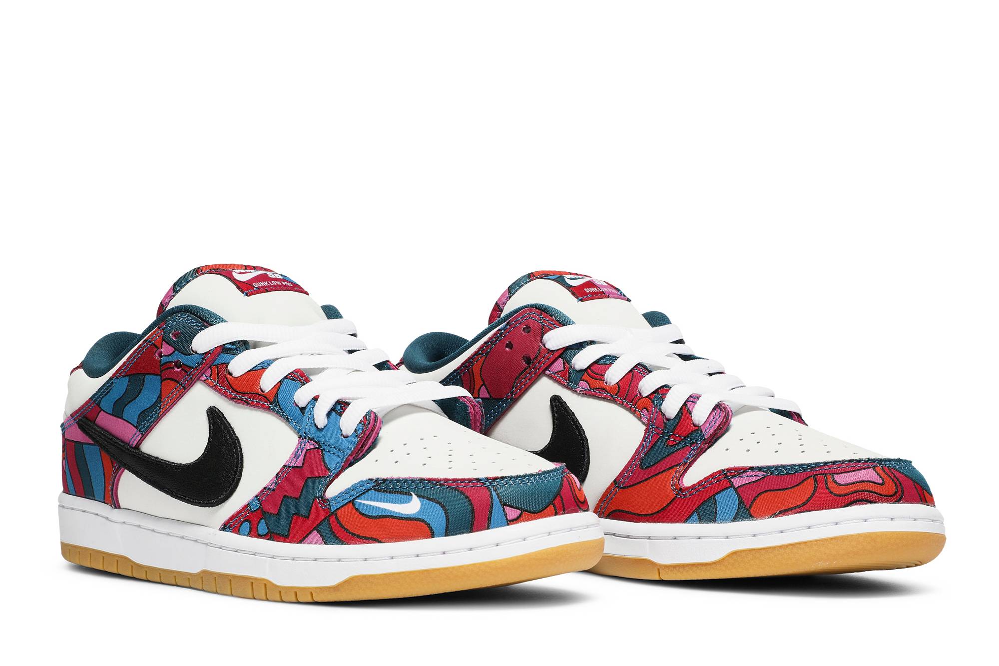 Parra x Nike SB Dunk Low 'Abstract Art' 2021 DH7695-600 - Image 8