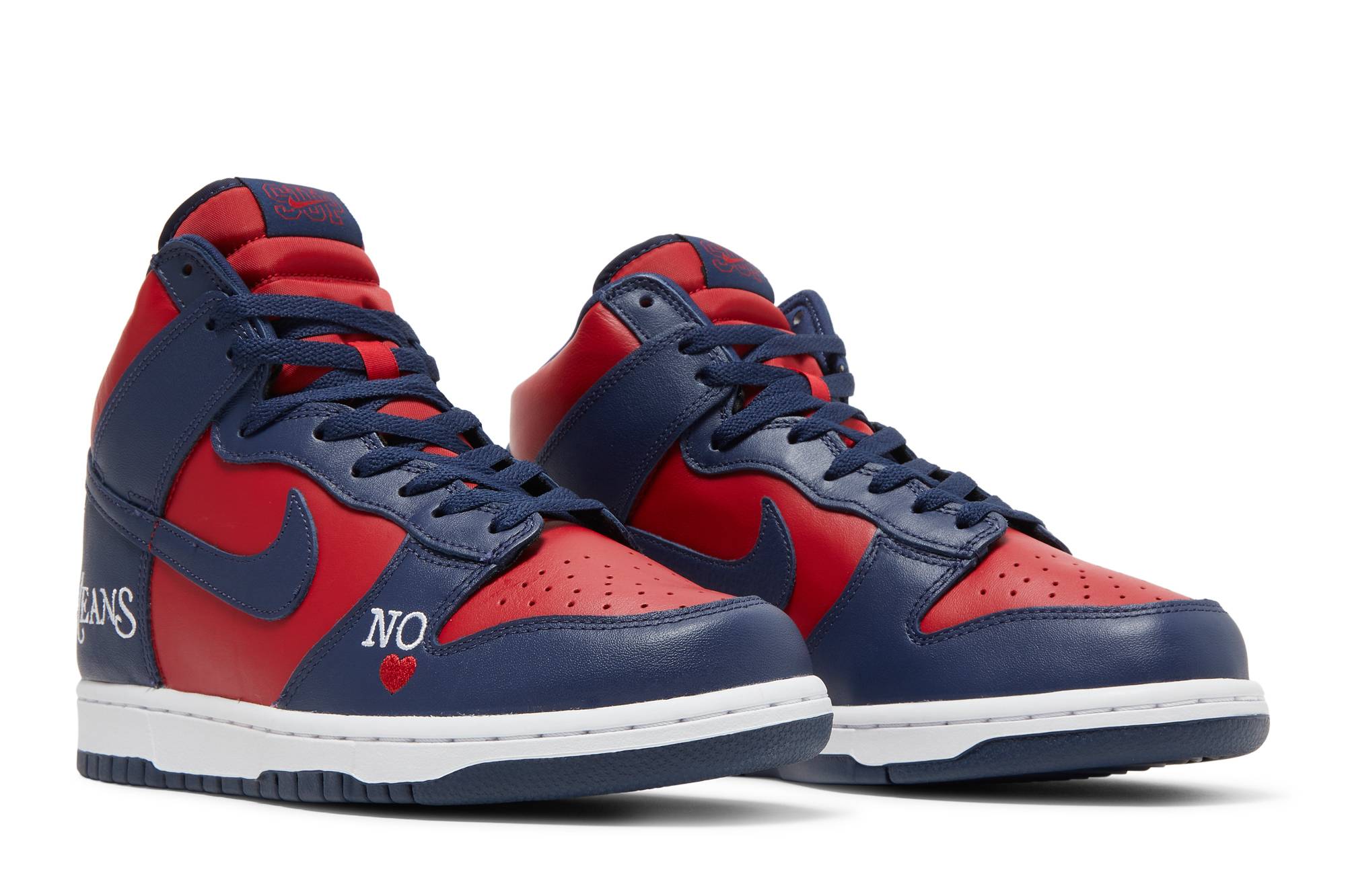 Supreme x Nike SB Dunk High 'By Any Means Navy' DN3741-600 - immagine 8
