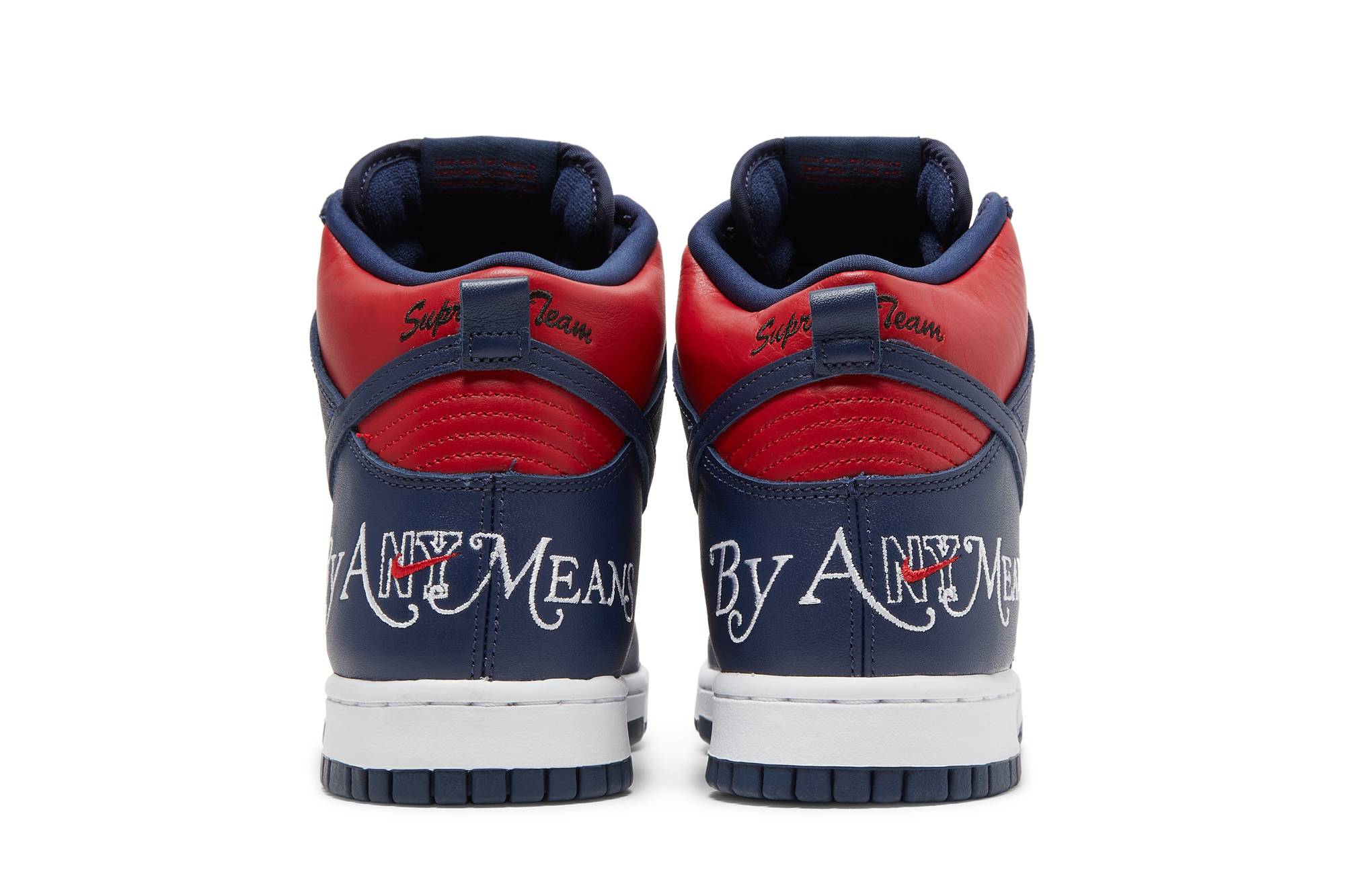Supreme x Nike SB Dunk High 'By Any Means Navy' DN3741-600 - immagine 6