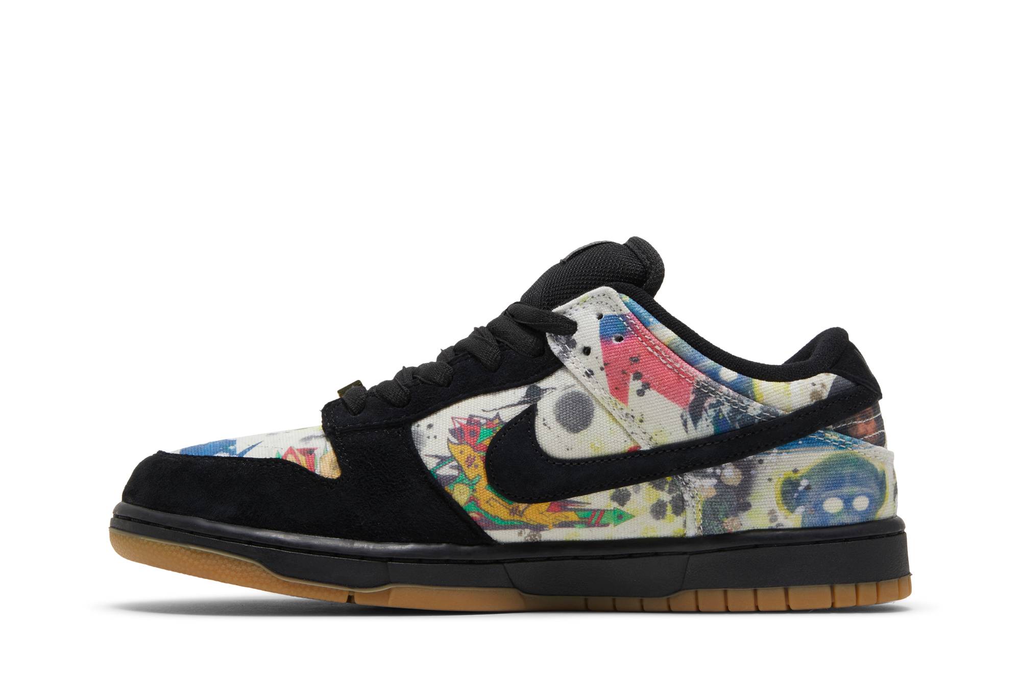 Supreme x Nike SB Dunk Low Rammellzee FD8778-001 Moroen - Image 3