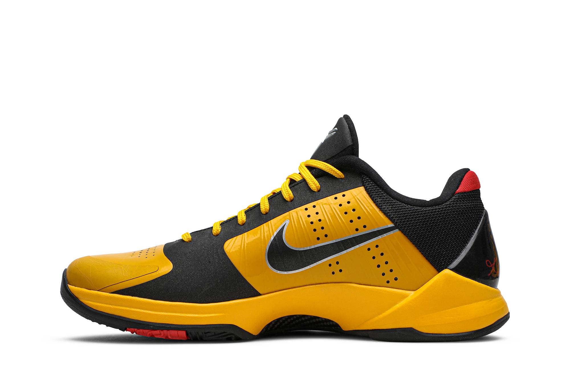 Nike Zoom Kobe 5 Bruce Lee 386429-701 Moroen - Image 3