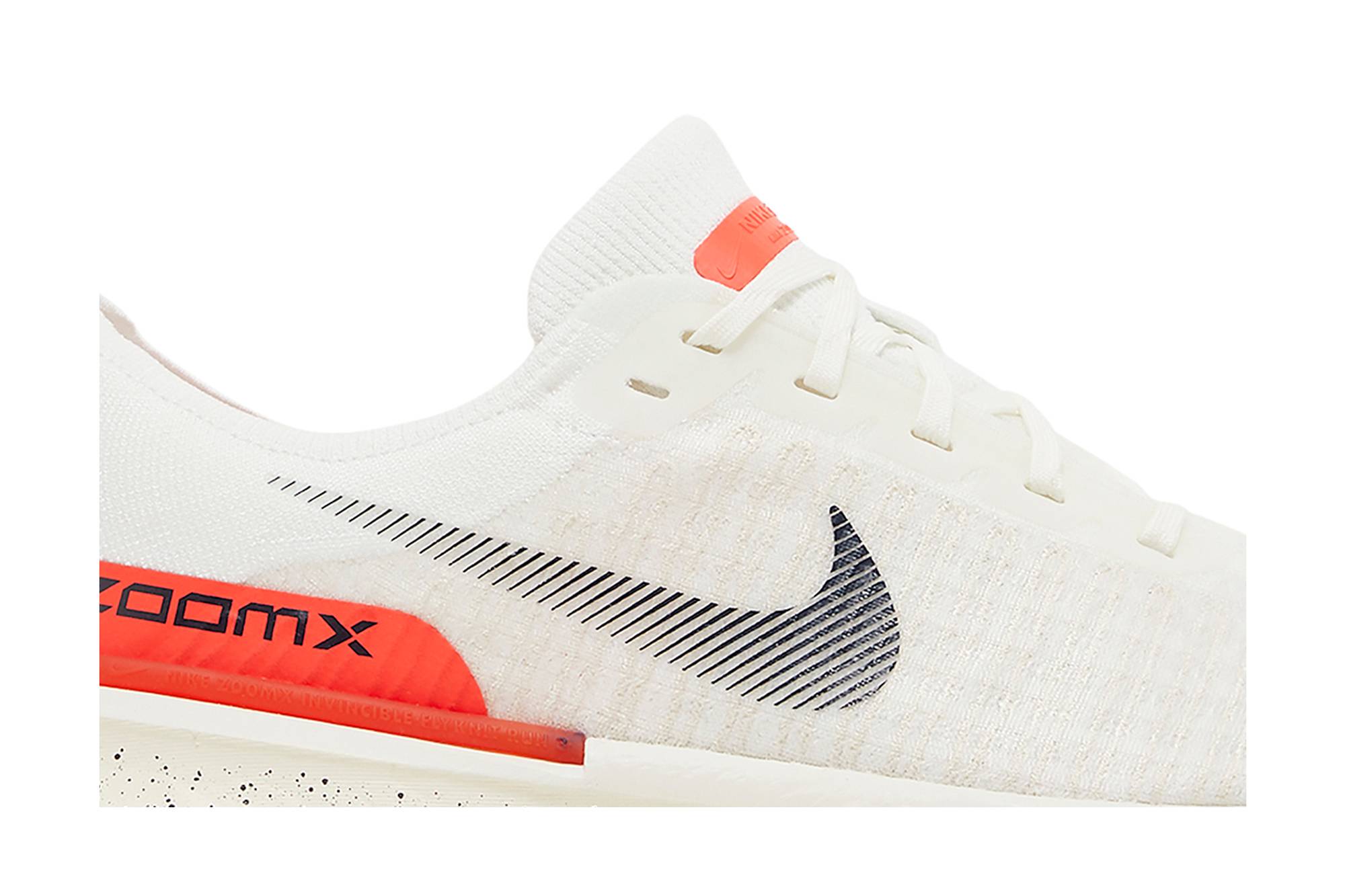 Nike ZoomX Invincible Run Flyknit 3 White Bright Crimson DR2615-101 Moroen - Image 2