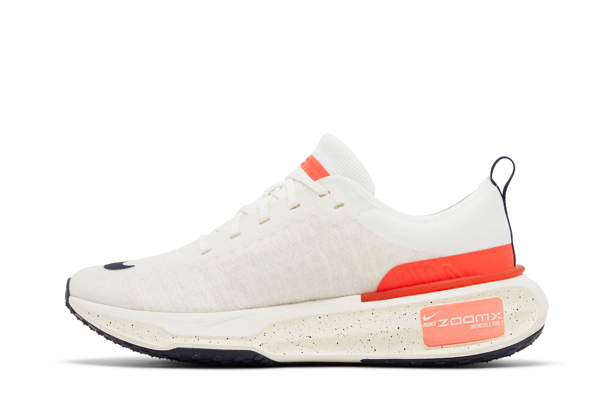 Nike ZoomX Invincible Run Flyknit 3 White Bright Crimson DR2615-101 Moroen - Image 3
