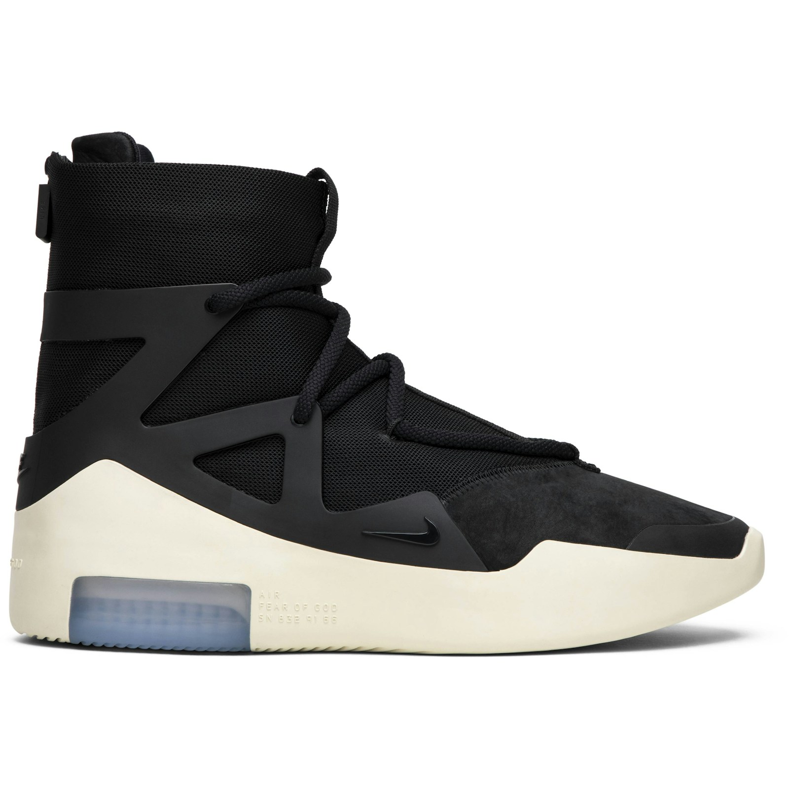 Nike Air Fear of God 1 'Black' AR4237-001 Simpleartly Store