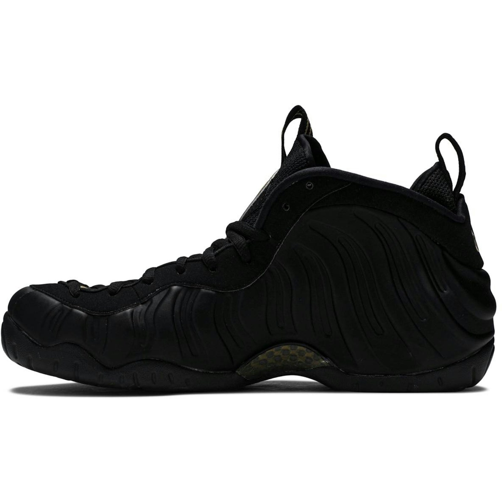 Nike Air Foamposite Pro Black Metallic Gold 624041-009 Moroen - Image 3