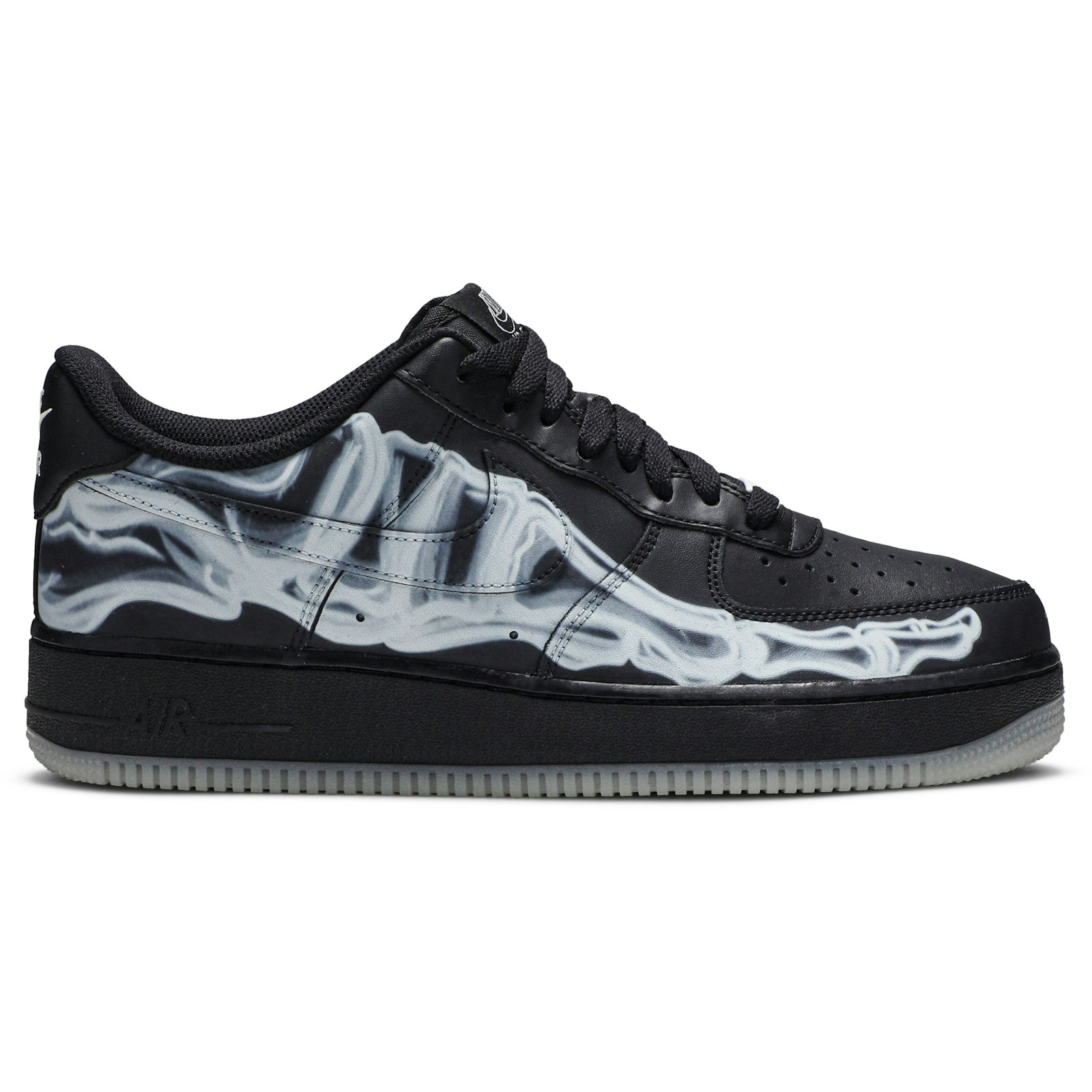 Nike Air Force 1 '07 QS 'Black Skeleton' BQ7541-001 Gloiber