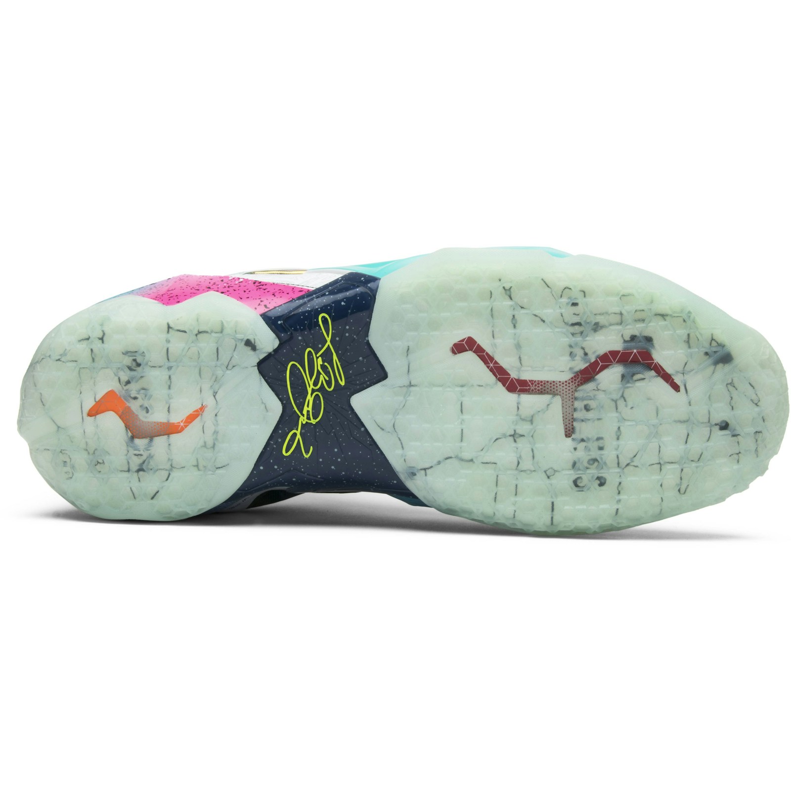 Nike LeBron 11 Premium What The LeBron 650884-400 Coiloa - Image 4