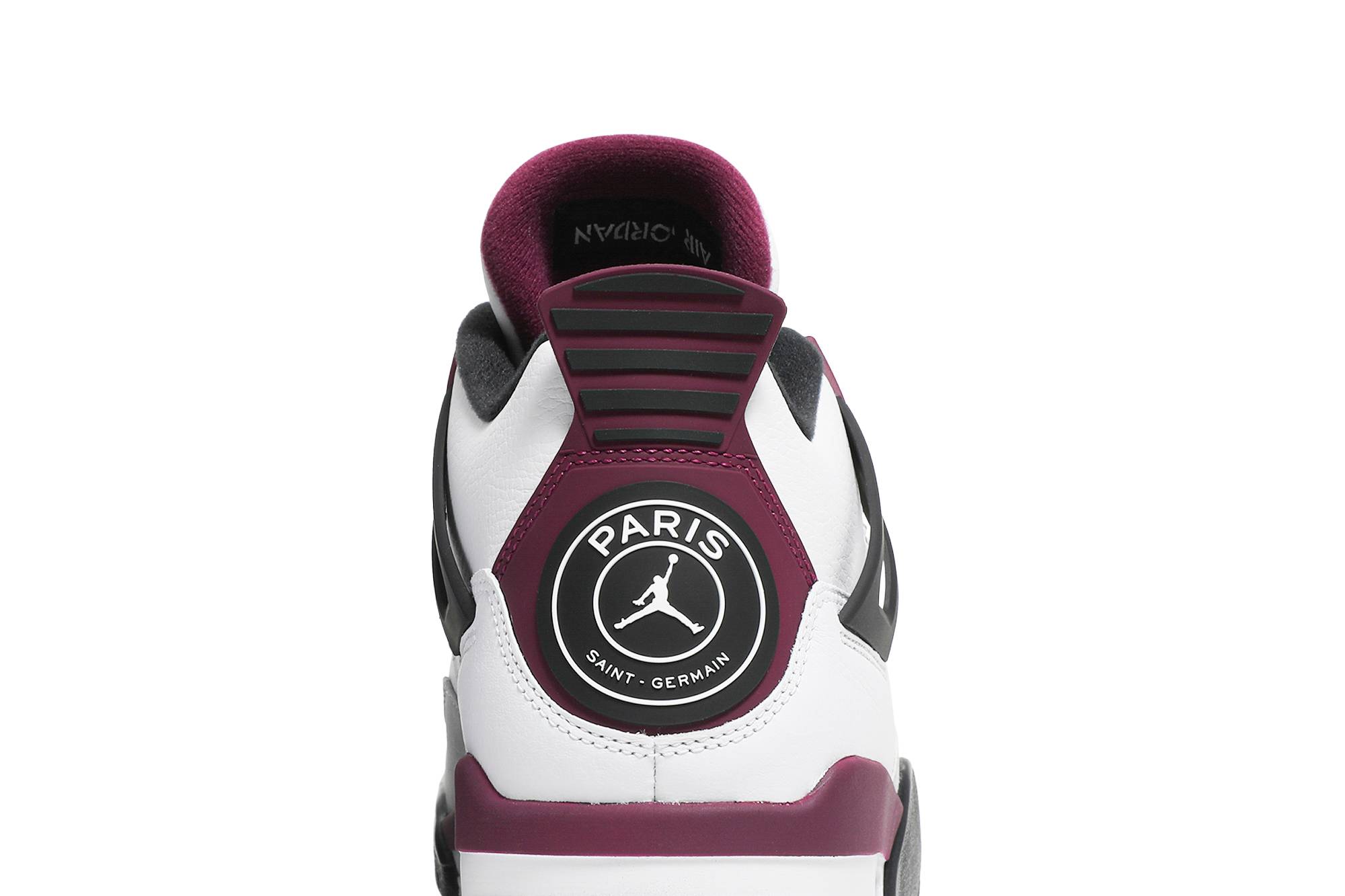 Paris Saint-Germain x Air Jordan 4 Retro Bordeaux CZ5624-100 Moroen - Image 7
