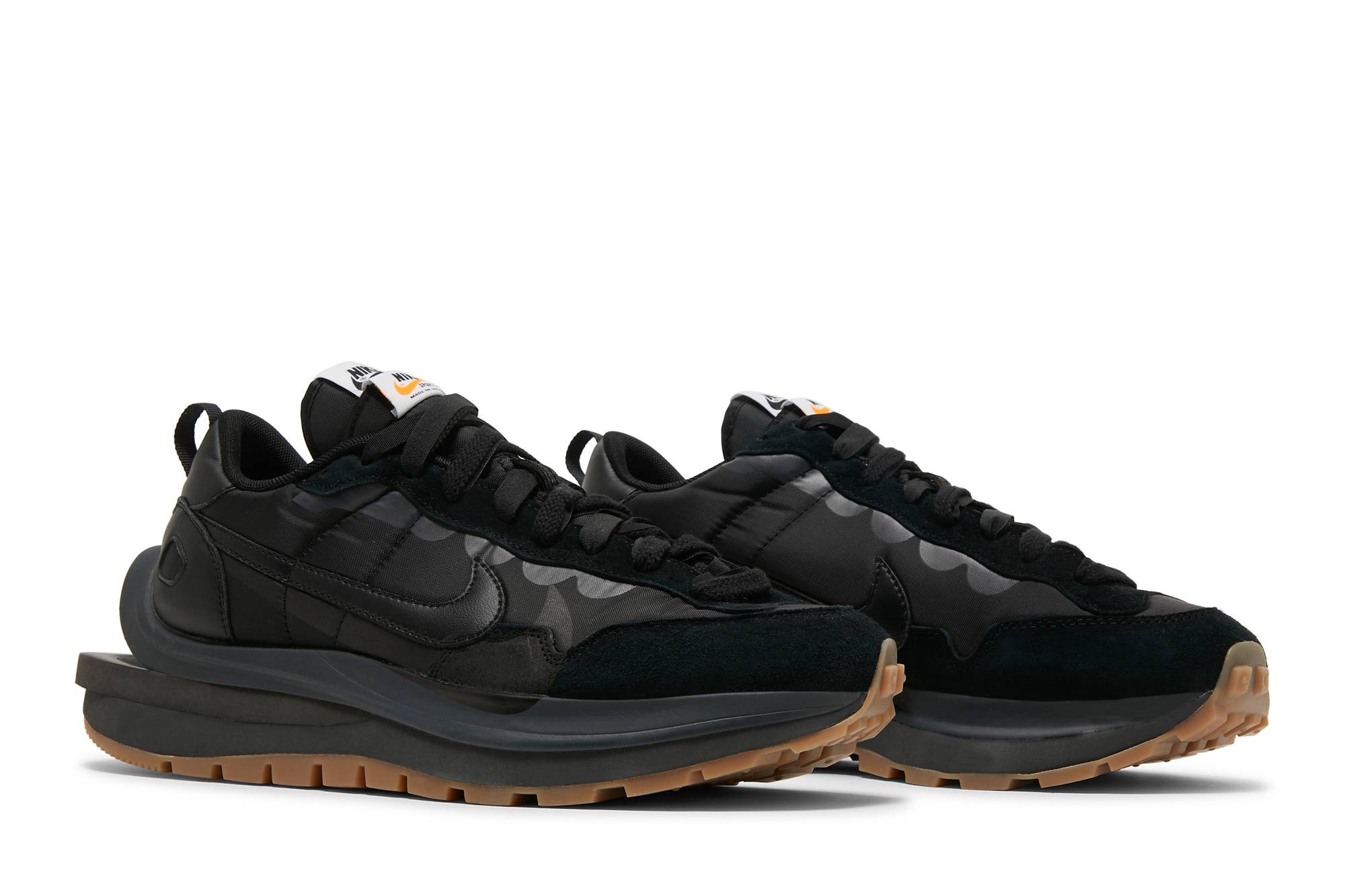 sacai x Nike VaporWaffle Black Gum DD1875-001 Coiloa - Afbeelding 8