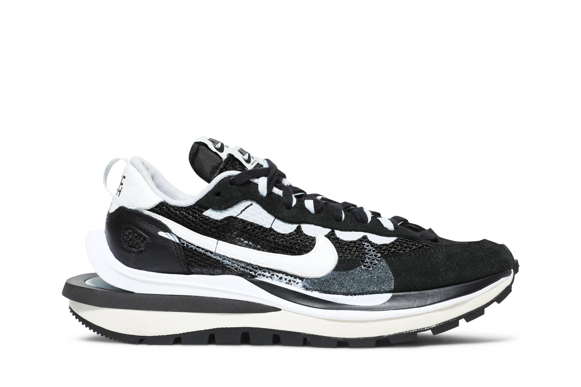 sacai x Nike VaporWaffle 'Black White' [also worn by Jay Chou] CV1363-001 Simpleartly Store