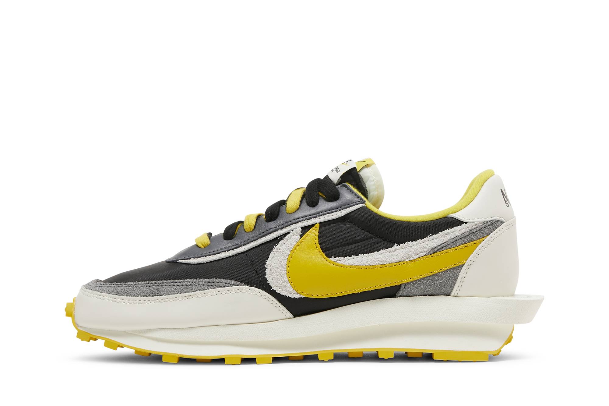 sacai x UNDERCOVER x Nike LDWaffle 'Bright Citron' DJ4877-001 - Image 3