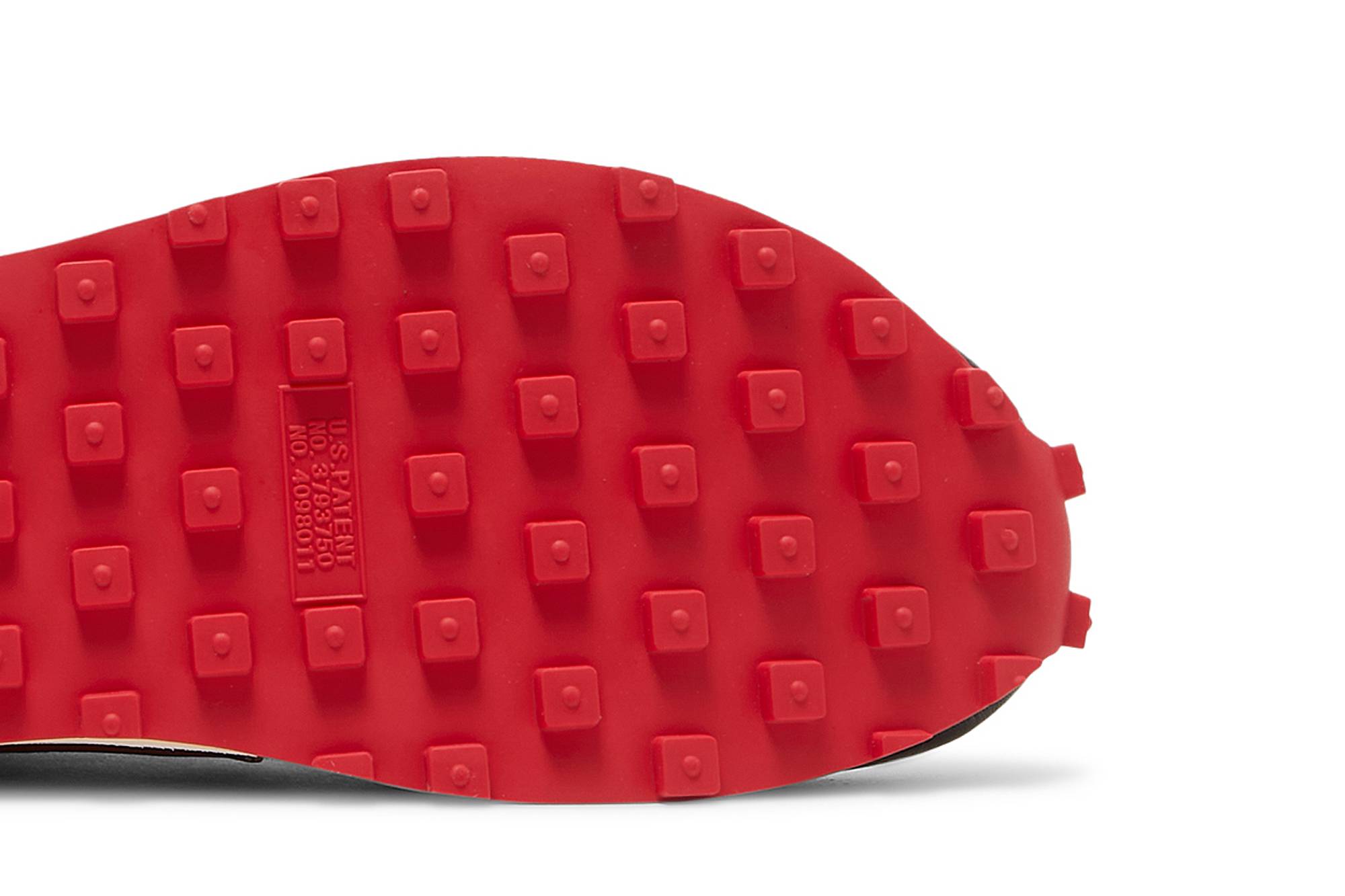 sacai x UNDERCOVER x Nike LDWaffle Midnight Spruce University Red DJ4877-300 Moroen - Image 5