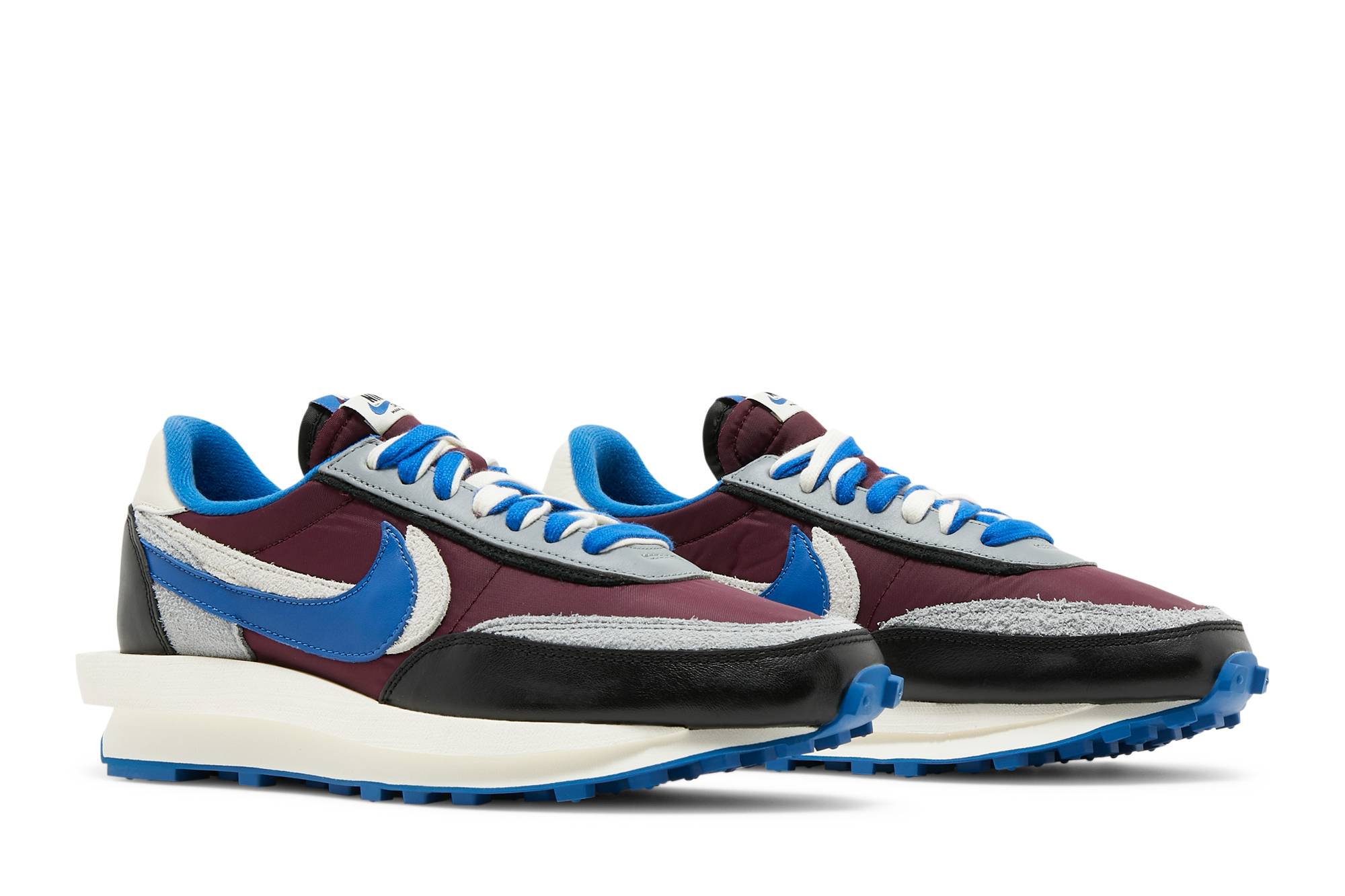 sacai x UNDERCOVER x Nike LDWaffle Night Maroon Team Royal DJ4877-600 Coiloa - Imagen 8