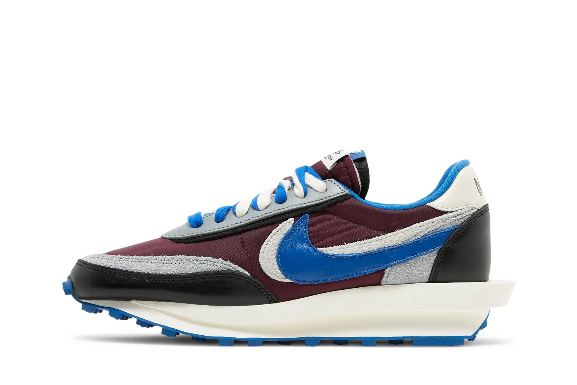 sacai x UNDERCOVER x Nike LDWaffle Night Maroon Team Royal DJ4877-600 Coiloa - Imagen 3