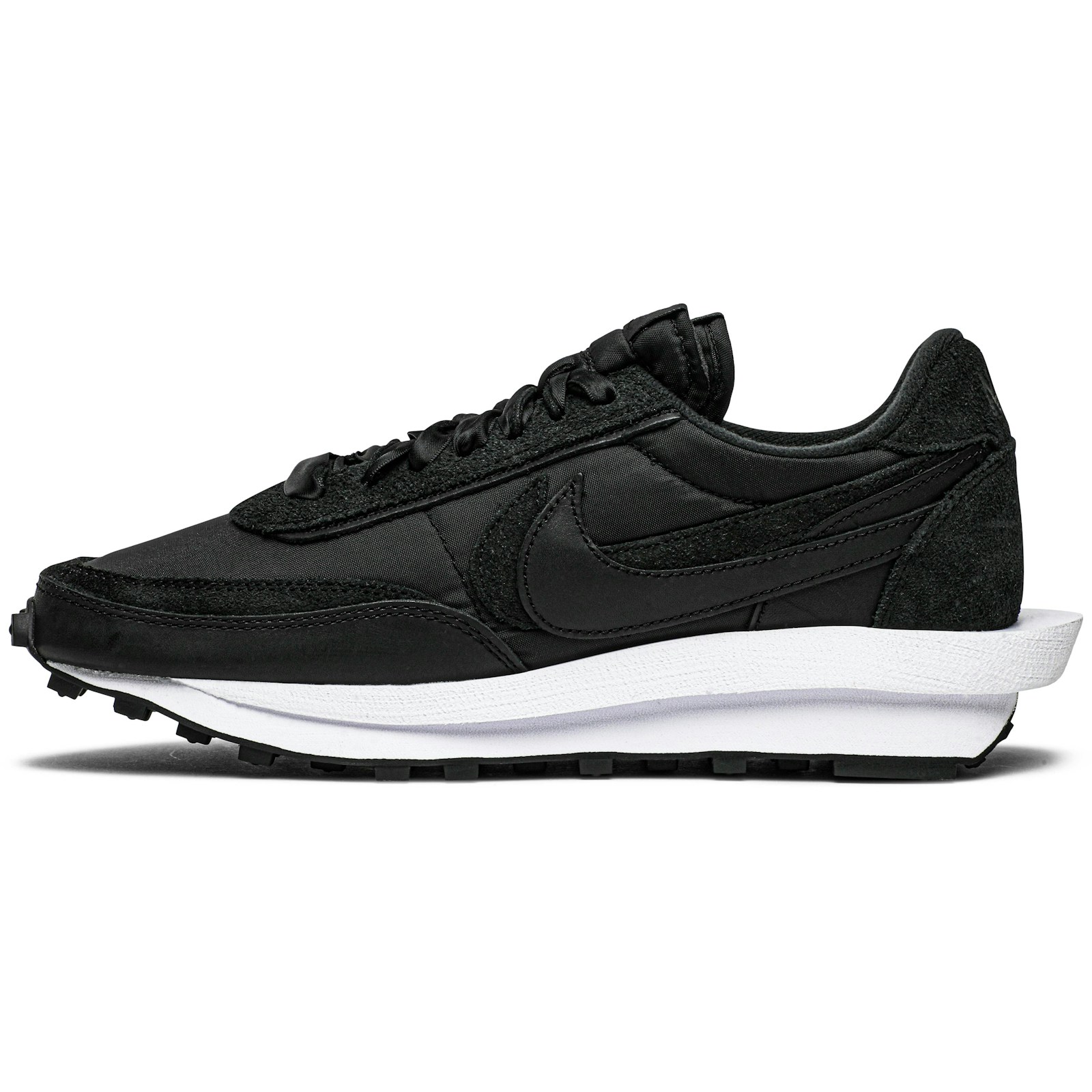 sacai x Nike LDWaffle 'Black Nylon' BV0073-002 - Image 3