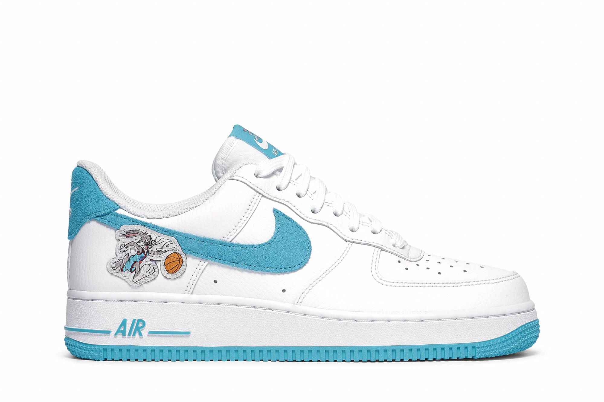 Space Jam x Nike Air Force 1 '07 Low 'Hare' DJ7998-100 Gloiber