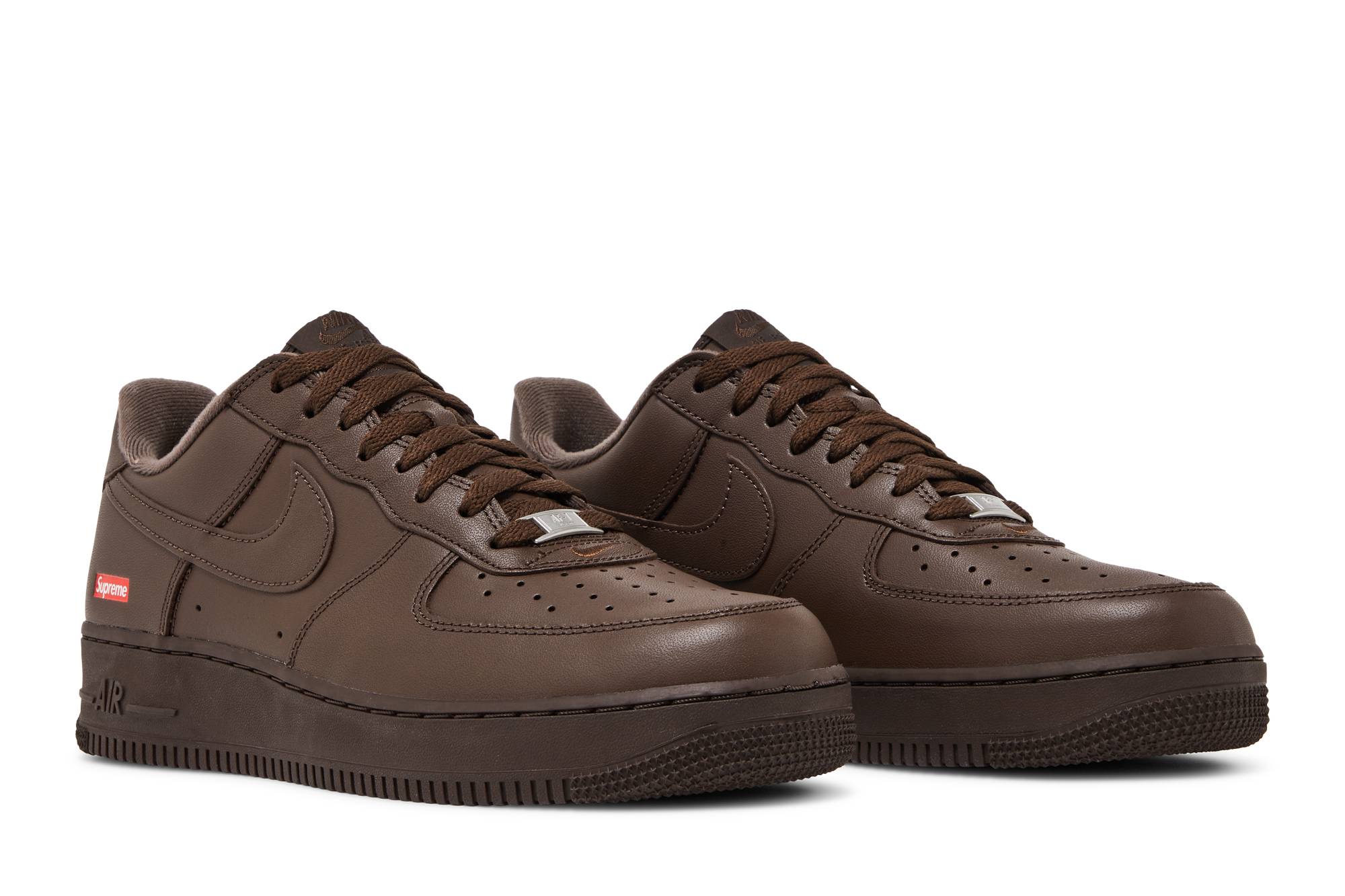 Supreme x Nike Air Force 1 Low 'Baroque Brown' CU9225-200 Gloiber