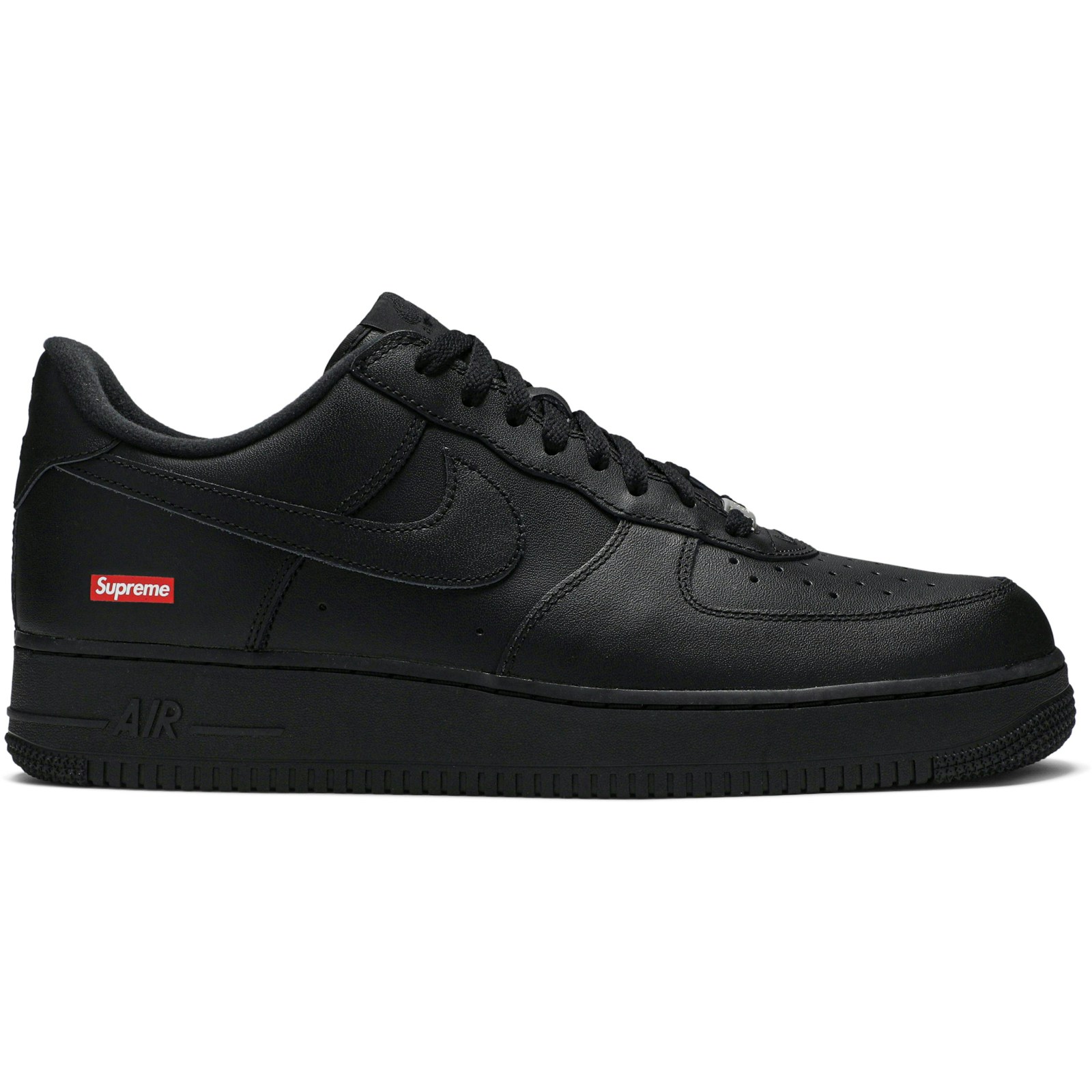 Supreme x Nike Air Force 1 Low Box Logo - Black CU9225-001 Coiloa